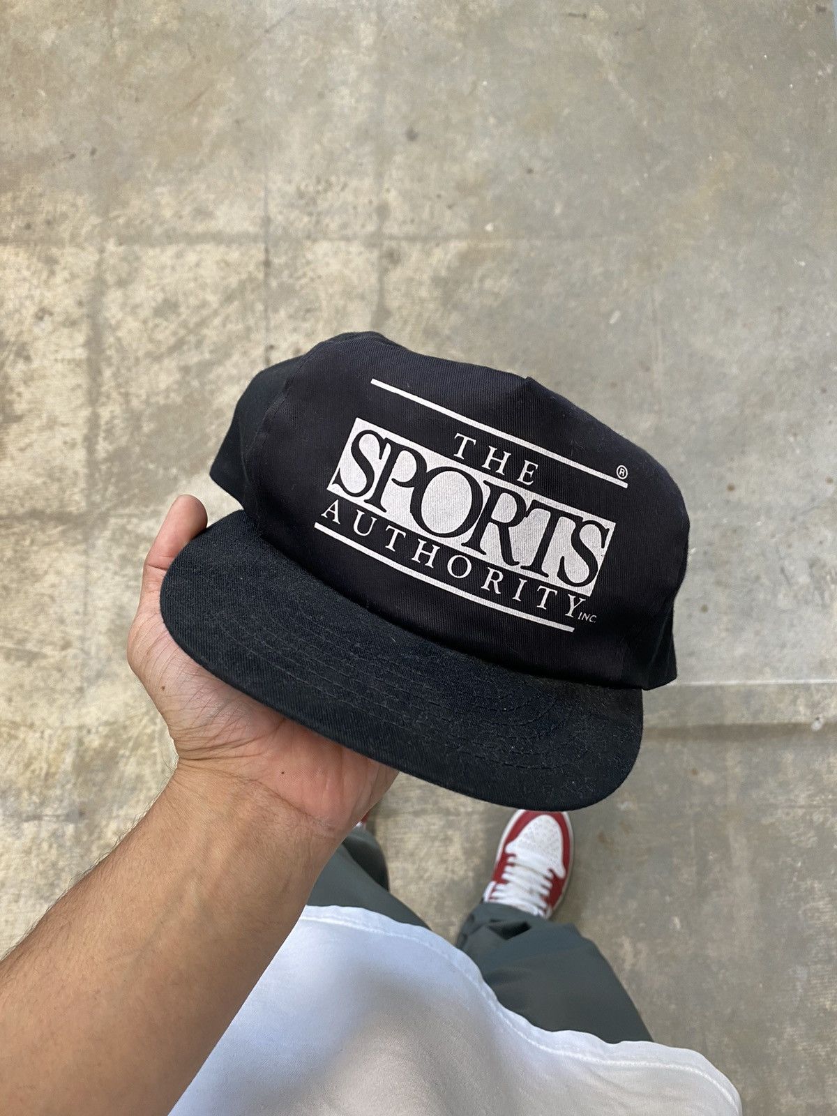 Vintage Vintage 80’s Sports Authority Raiders Snap-Back Hat Size ONE SIZE - 1 Thumbnail