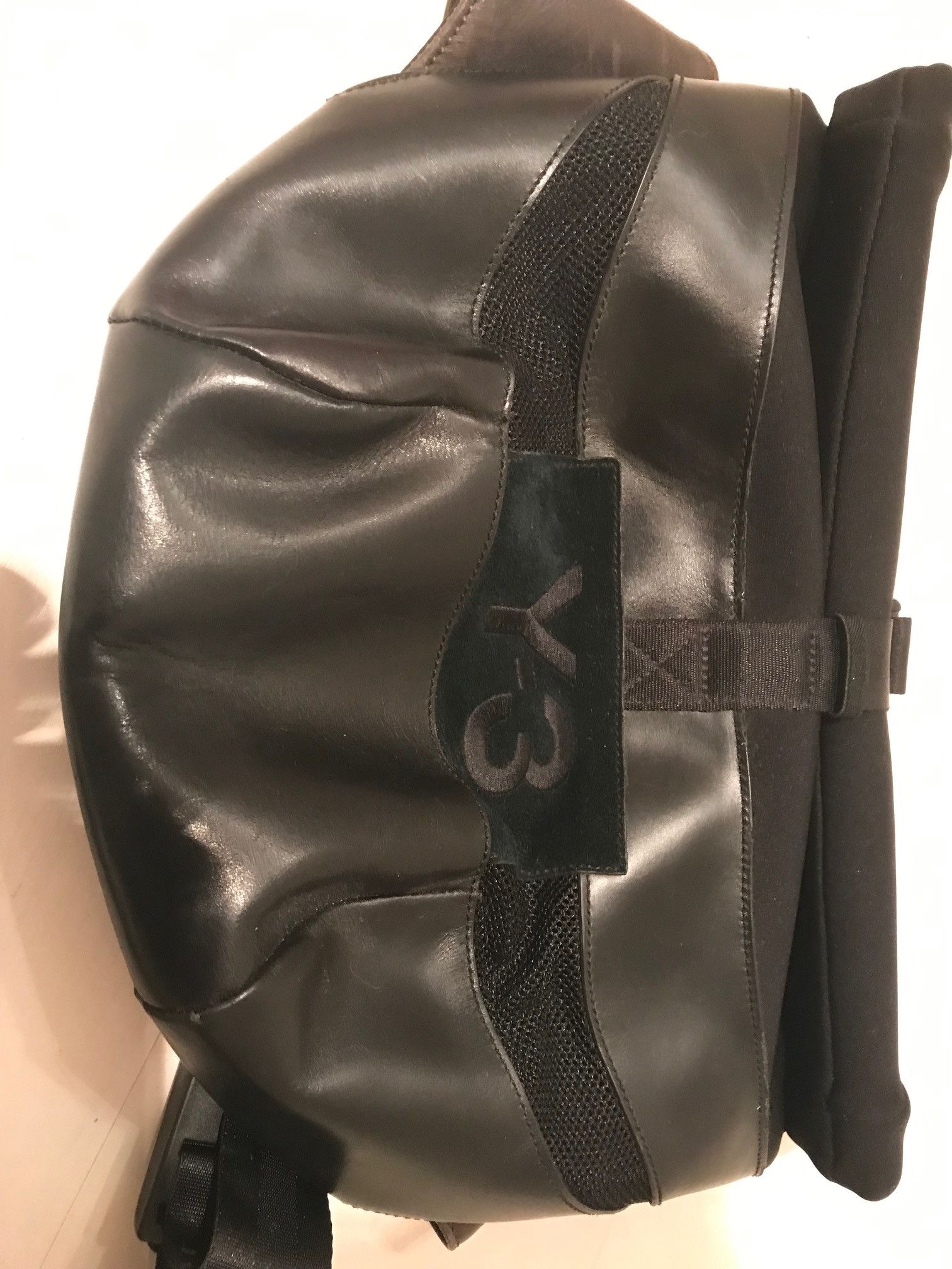 Adidas Yohji Yamamoto Y-3 Fidlock Fanny Leather Cross Body Pack Size ONE SIZE - 1 Thumbnail