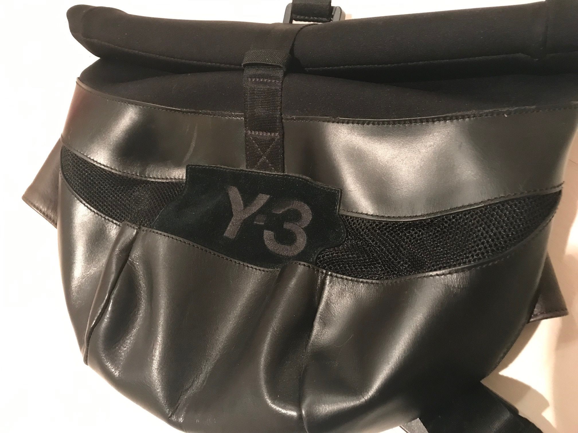 Adidas Yohji Yamamoto Y-3 Fidlock Fanny Leather Cross Body Pack Size ONE SIZE - 2 Thumbnail