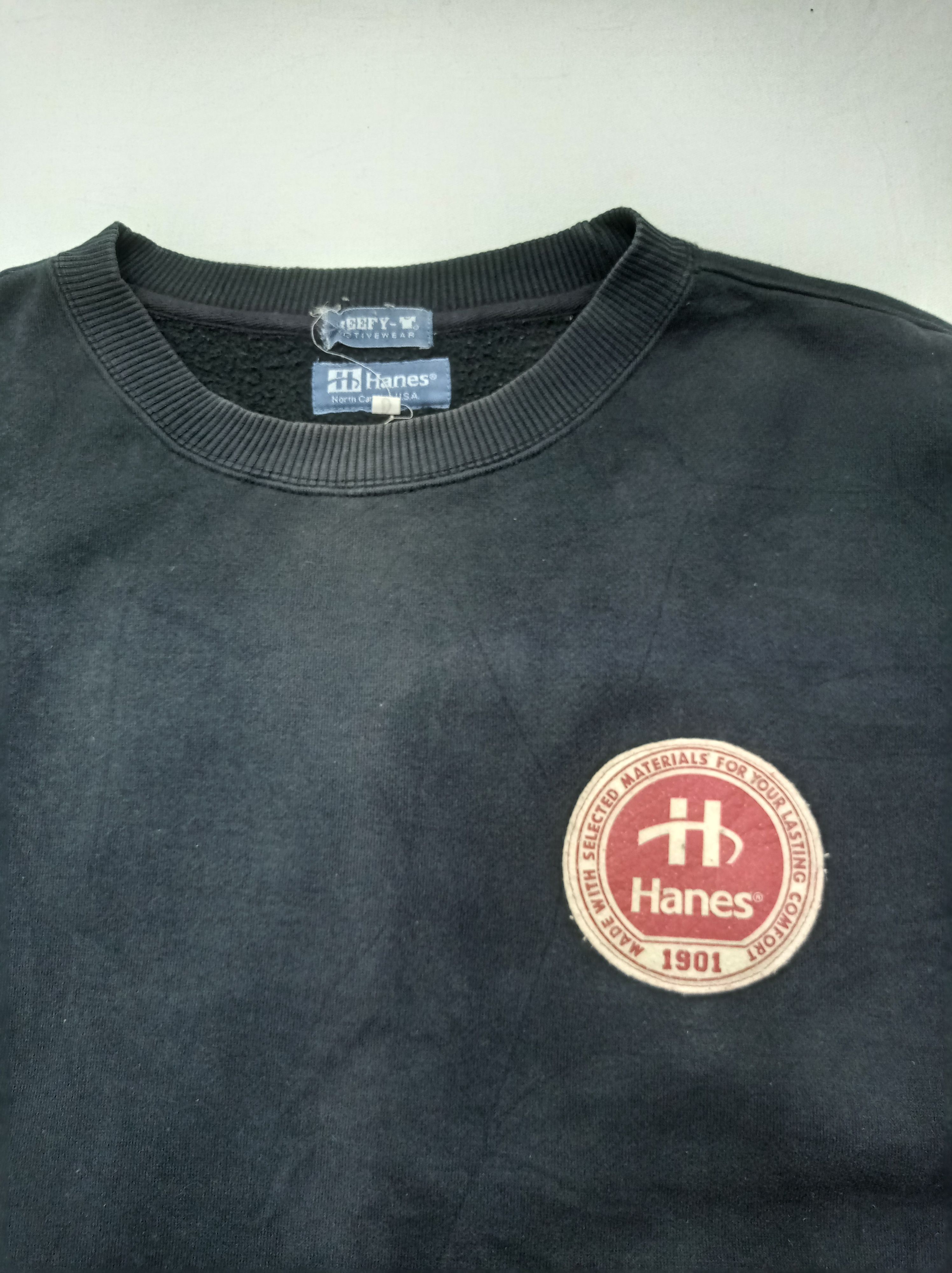 Hanes Vintage Hanes Faded Sweatshirts Size US L / EU 52-54 / 3 - 6 Thumbnail