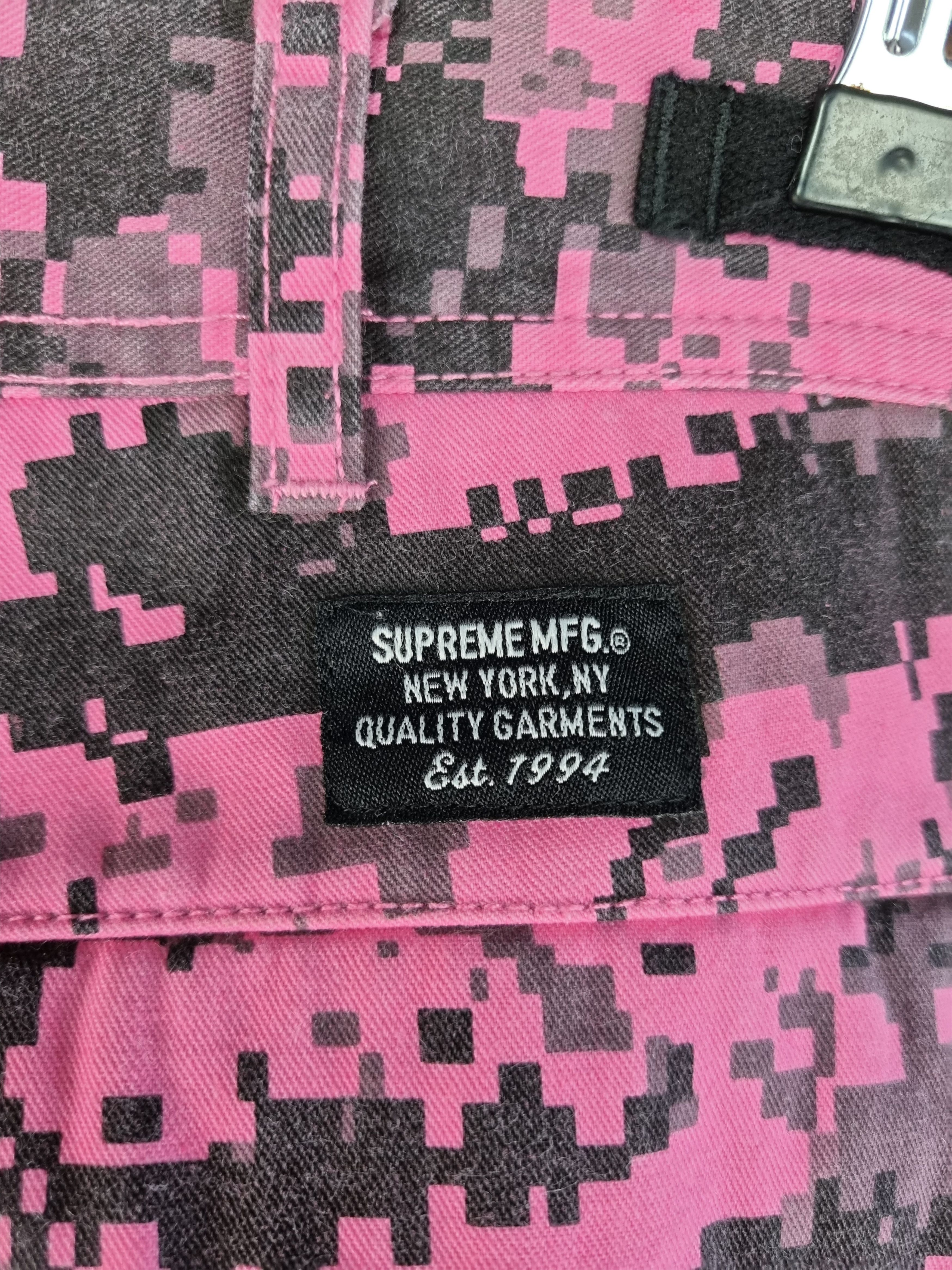 Supreme Supreme Cargo Camo Pink Nylon/Cotton Pants Size US 34 / EU 50 - 16 Thumbnail