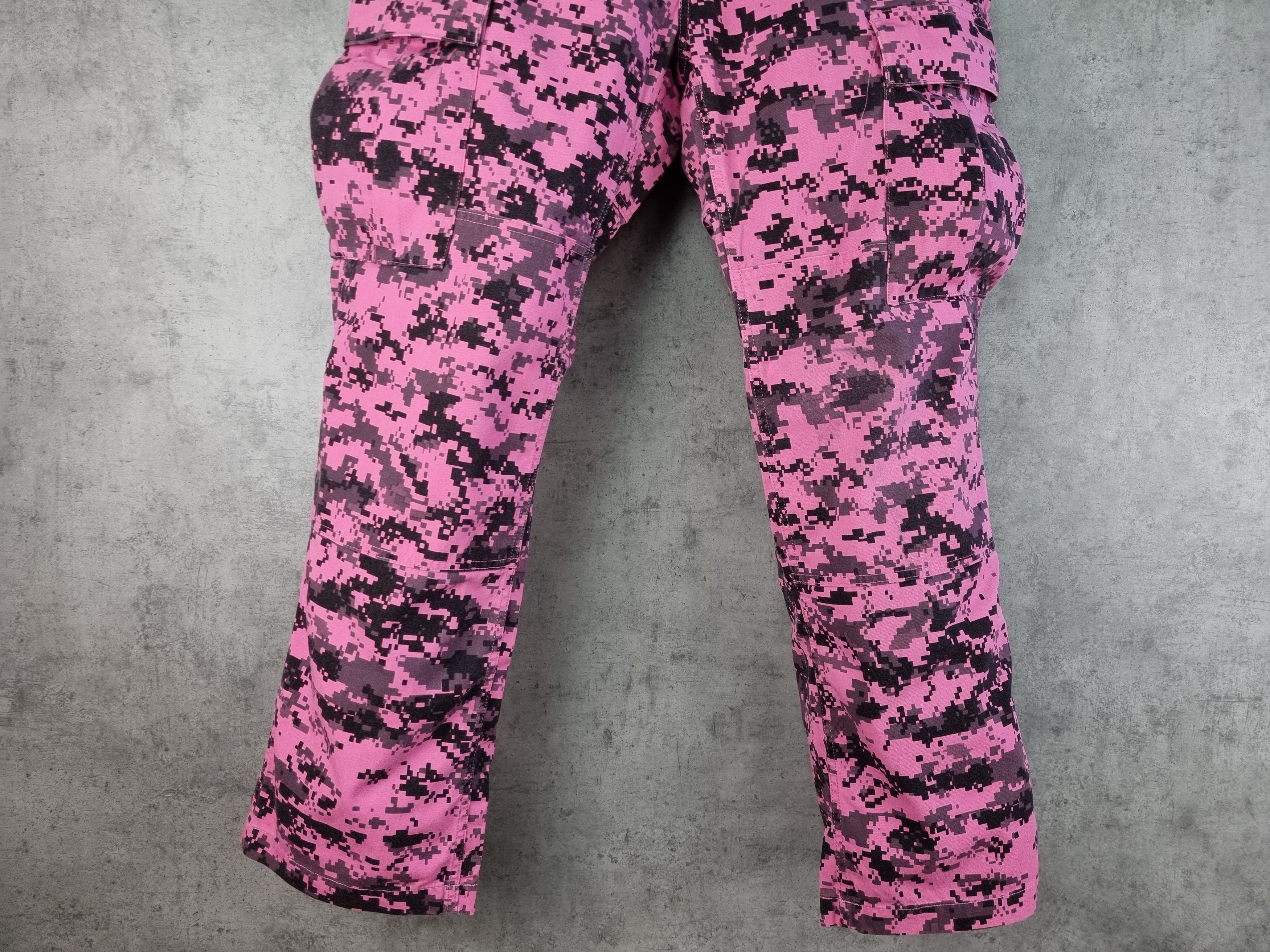 Supreme Supreme Cargo Camo Pink Nylon/Cotton Pants Size US 34 / EU 50 - 5 Thumbnail