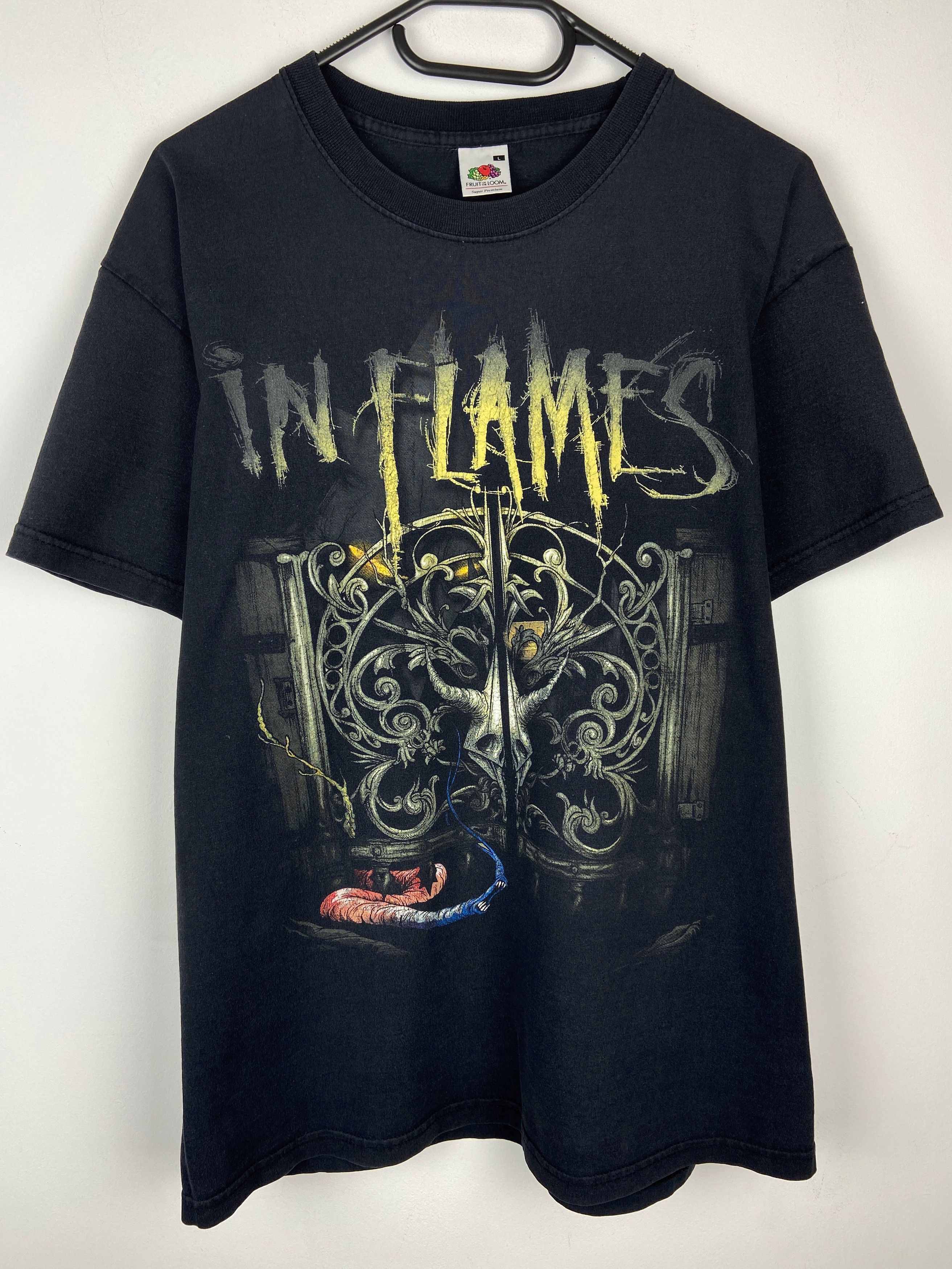 Band Tees × Vintage Vintage Fear Factory Damned In Flames
