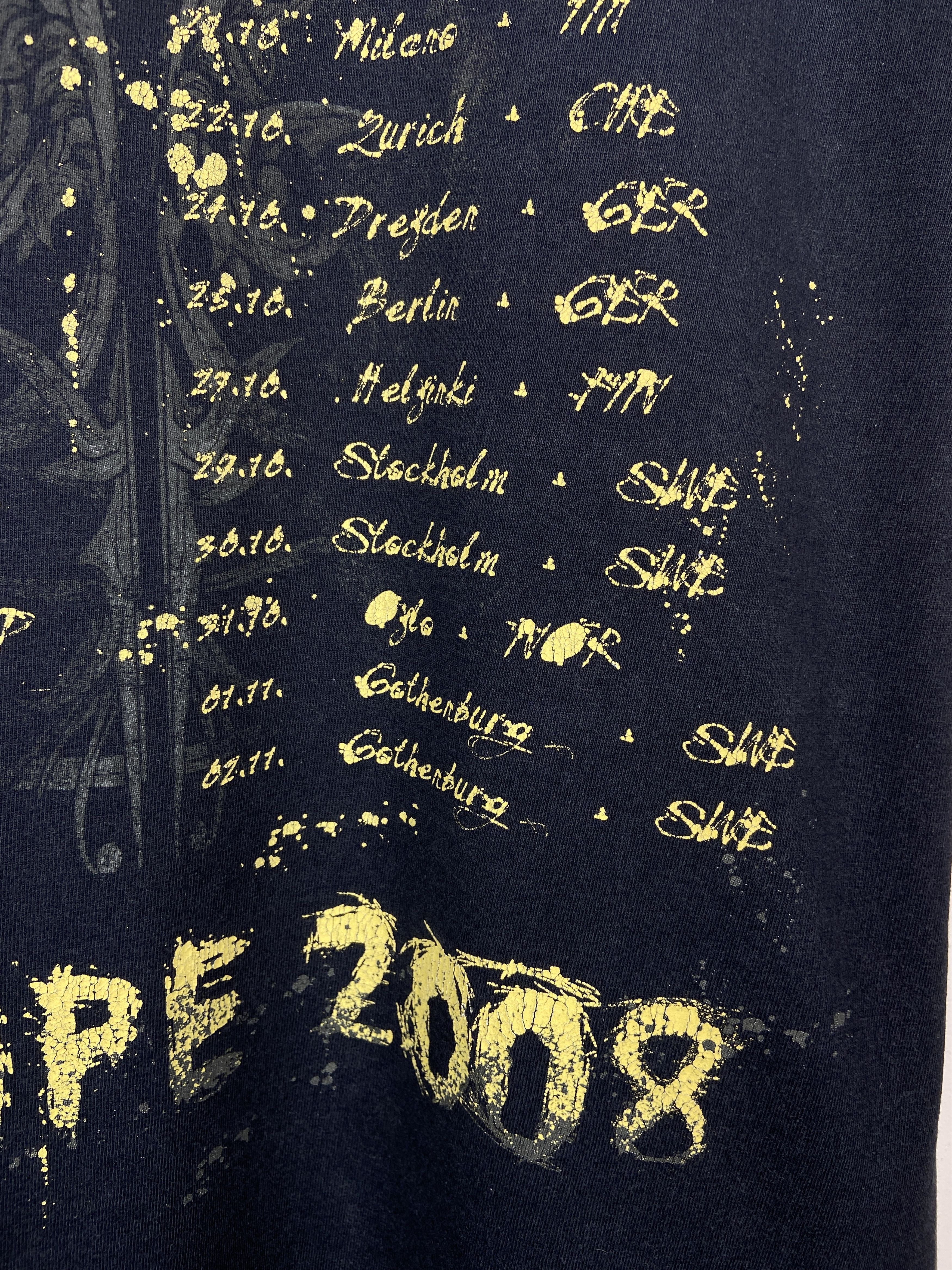 Band Tees In Flames A Sense Of Purpose Tour Rock Band T Shirt Tee Size US L / EU 52-54 / 3 - 15 Thumbnail