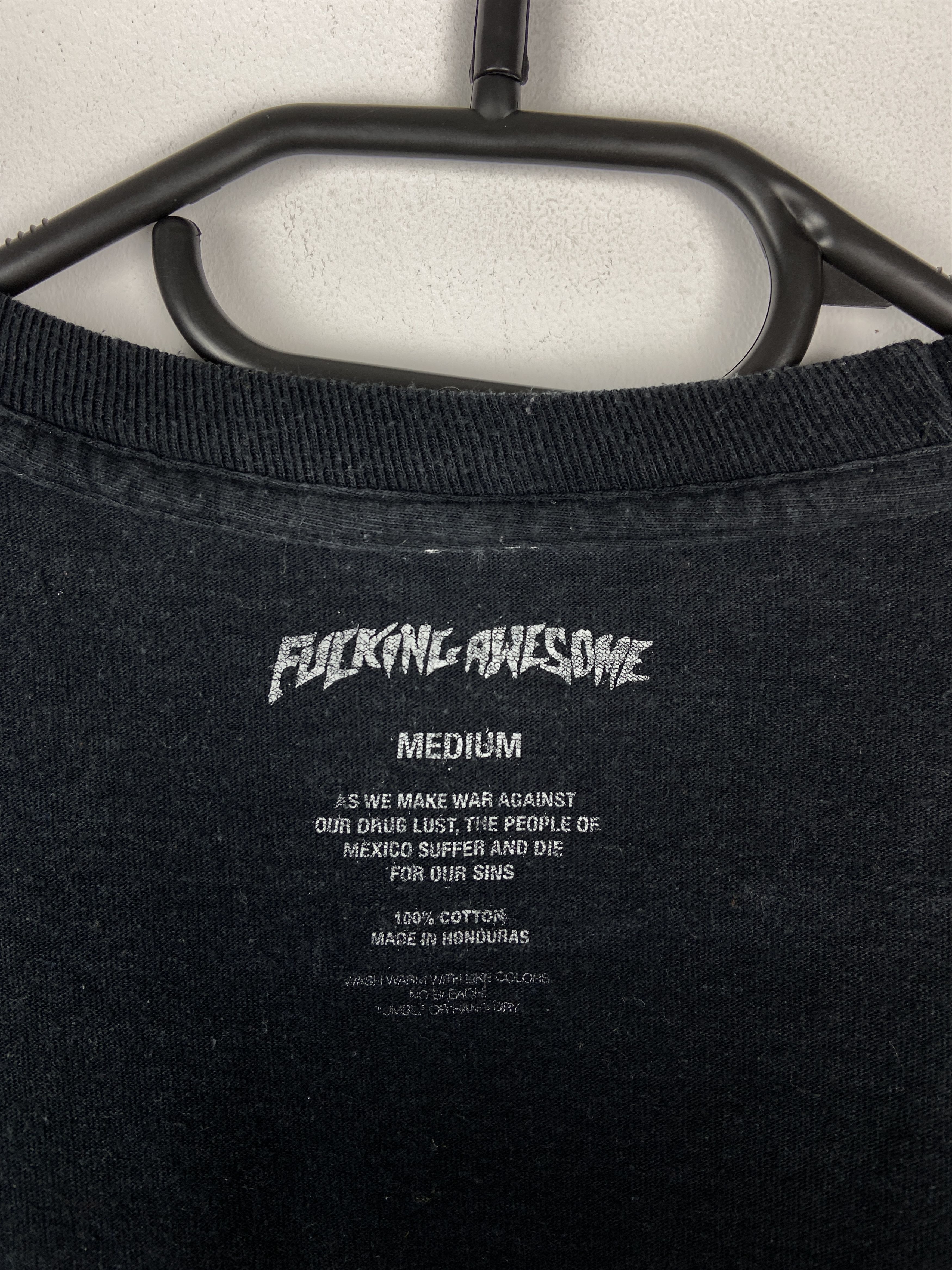 Fucking Awesome Fucking Awesome Lord Of Bombs Christ T Shirt Tee Size US M / EU 48-50 / 2 - 7 Thumbnail