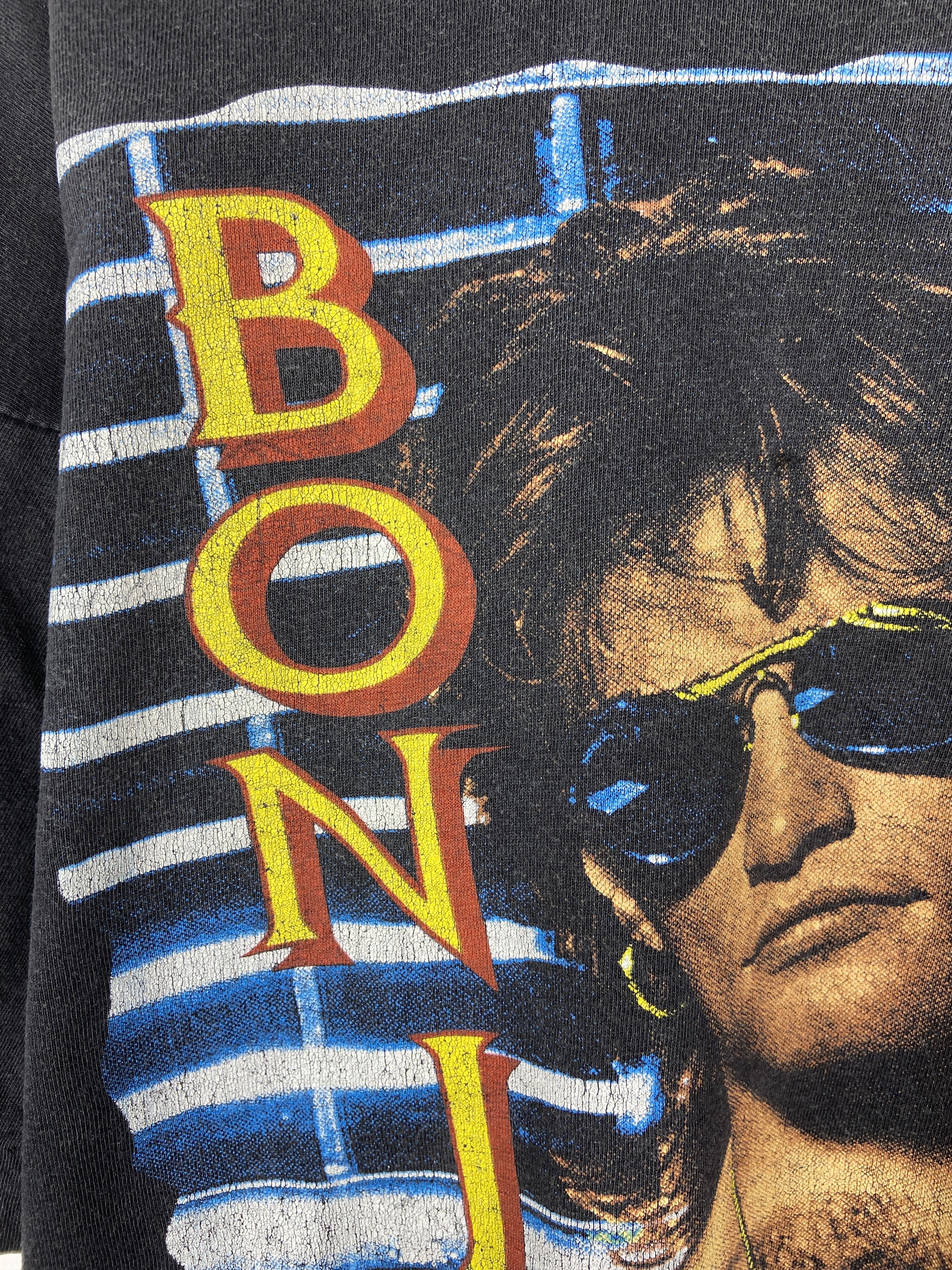 Band Tees 90s Vintage Bon Jovi Single Stitch Rock Band Graphic T Shirt Size US M / EU 48-50 / 2 - 7 Thumbnail
