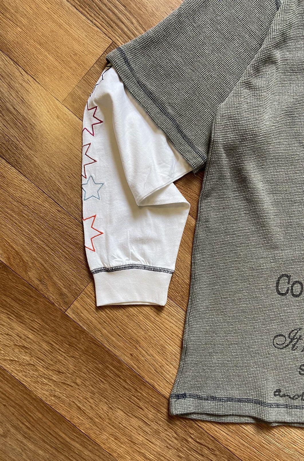 Coogi × Vintage Vintage Coogi Big Logo Sleeve Stars Sweatshirt Size US XXL / EU 58 / 5 - 7 Thumbnail