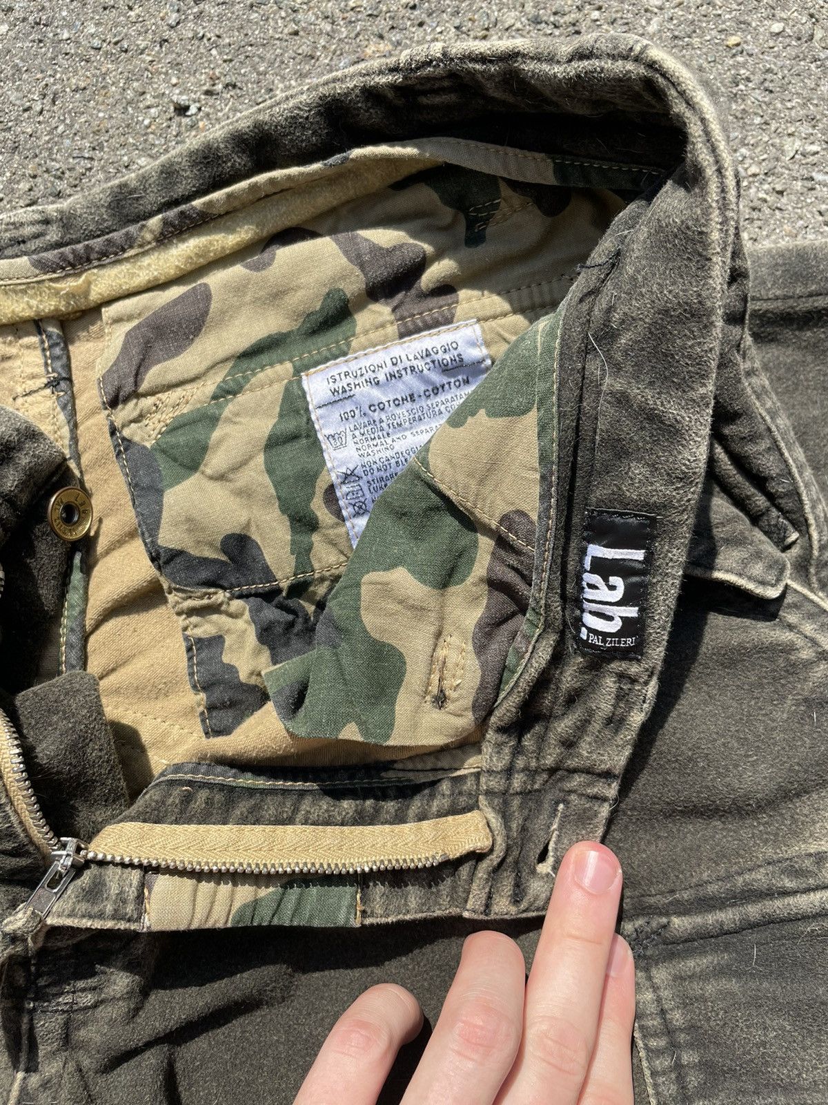 Japanese Brand × Vintage Rare! LAB Japanese Cargo Scufs Stylish Pants Size US 34 / EU 50 - 11 Thumbnail