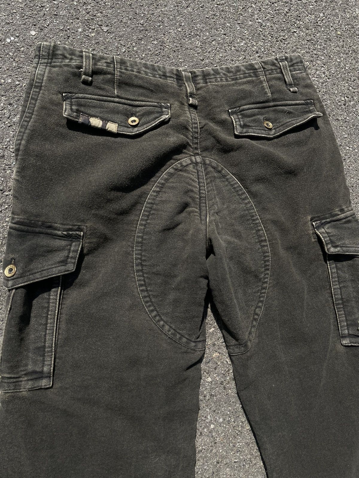 Japanese Brand × Vintage Rare! LAB Japanese Cargo Scufs Stylish Pants Size US 34 / EU 50 - 9 Thumbnail