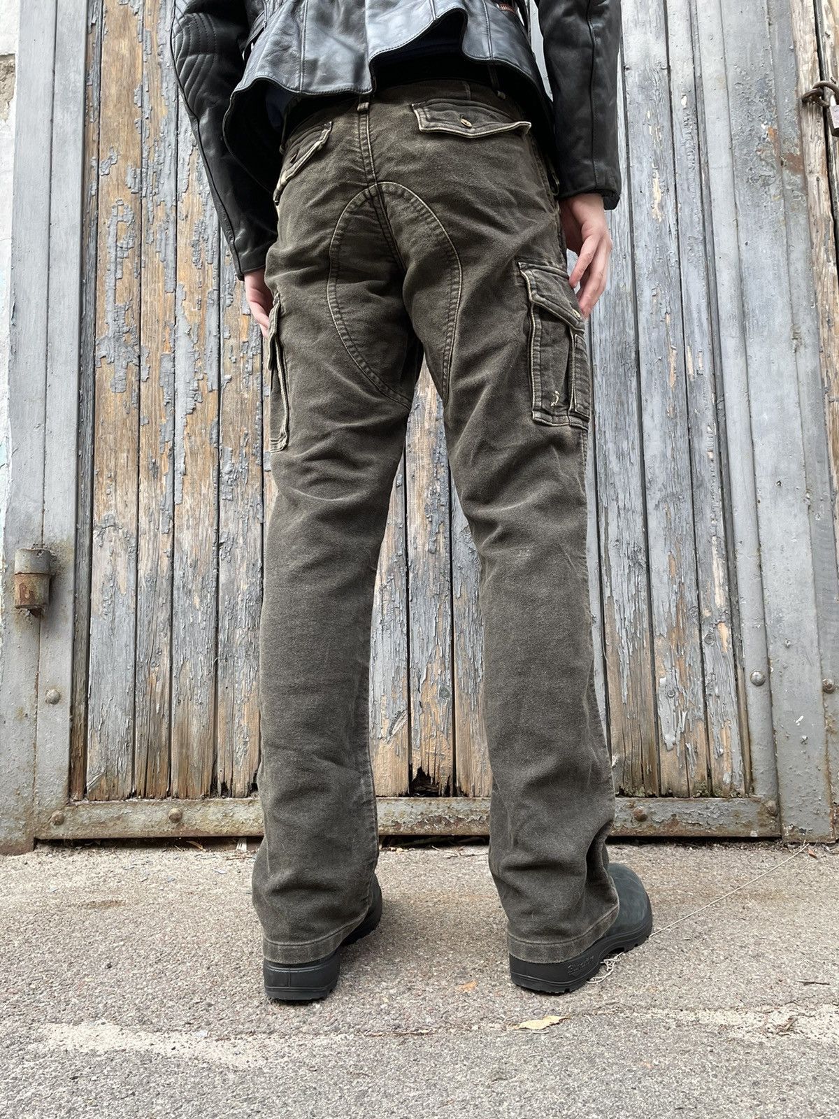 Japanese Brand × Vintage Rare! LAB Japanese Cargo Scufs Stylish Pants Size US 34 / EU 50 - 8 Thumbnail