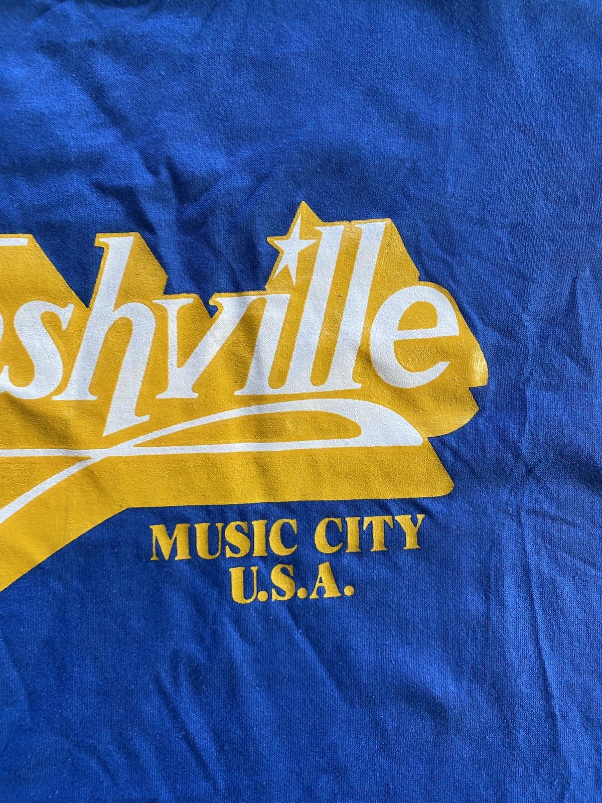 Vintage Vintage 80’s Nashville Music City Single Stitch Tee Size US M / EU 48-50 / 2 - 4 Thumbnail