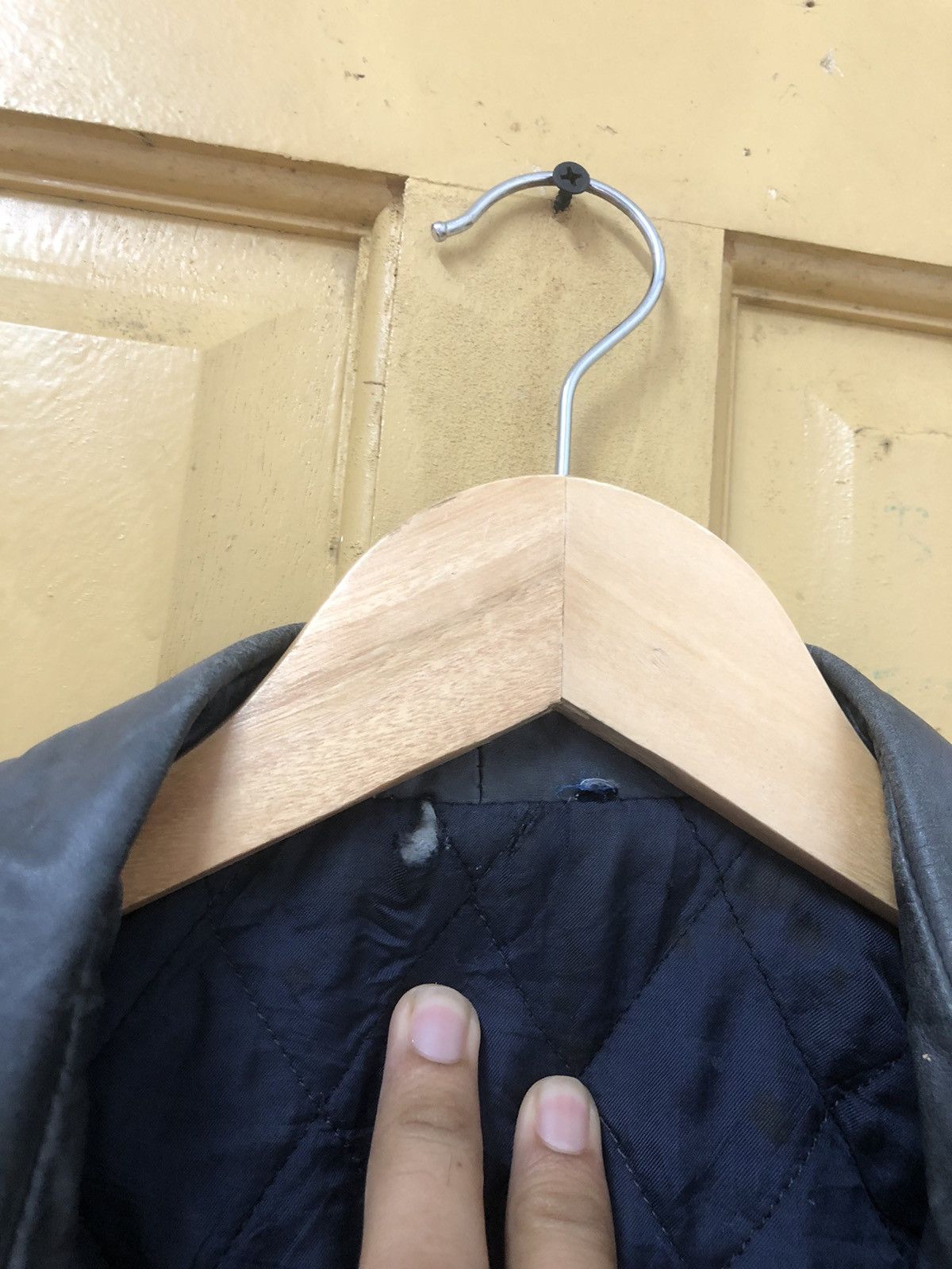 Vintage Vintage Vagrant Italian Faded Colour Leather Jackets Size US S / EU 44-46 / 1 - 14 Thumbnail
