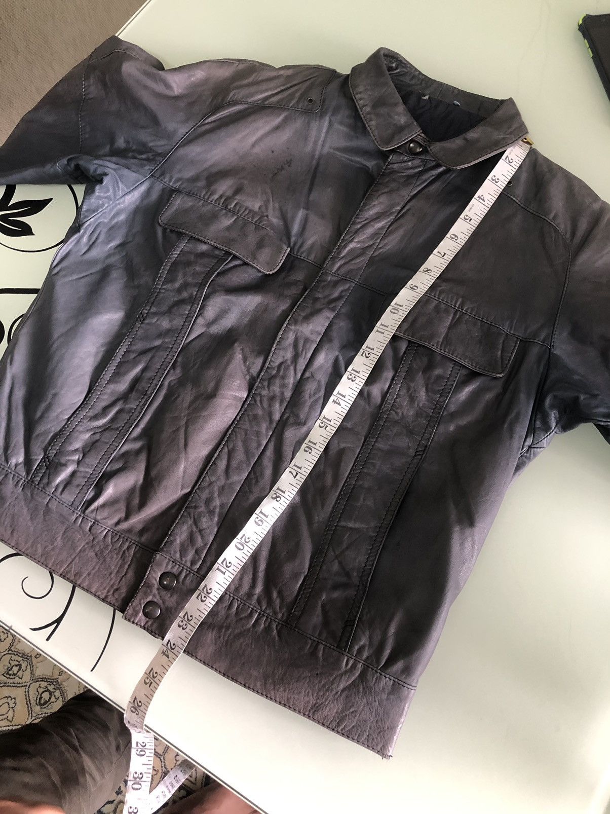 Vintage Vintage Vagrant Italian Faded Colour Leather Jackets Size US S / EU 44-46 / 1 - 19 Thumbnail
