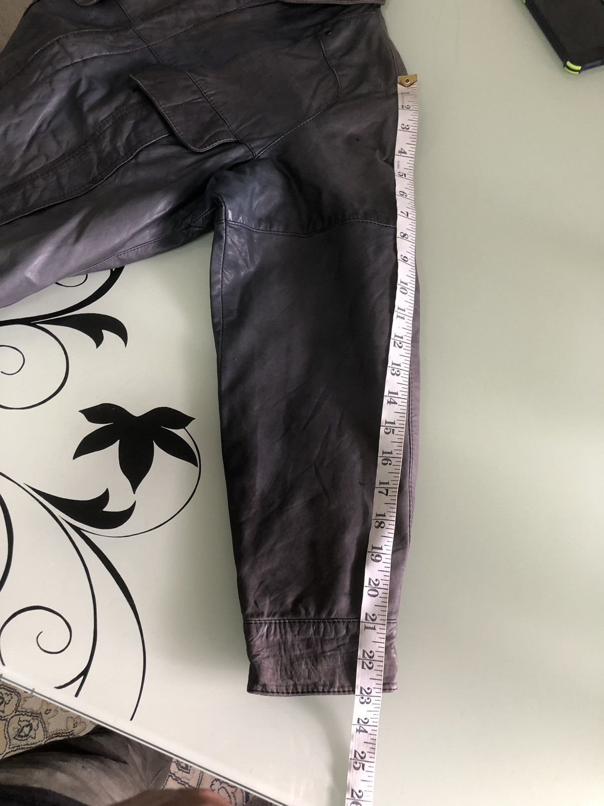 Vintage Vintage Vagrant Italian Faded Colour Leather Jackets Size US S / EU 44-46 / 1 - 20 Thumbnail