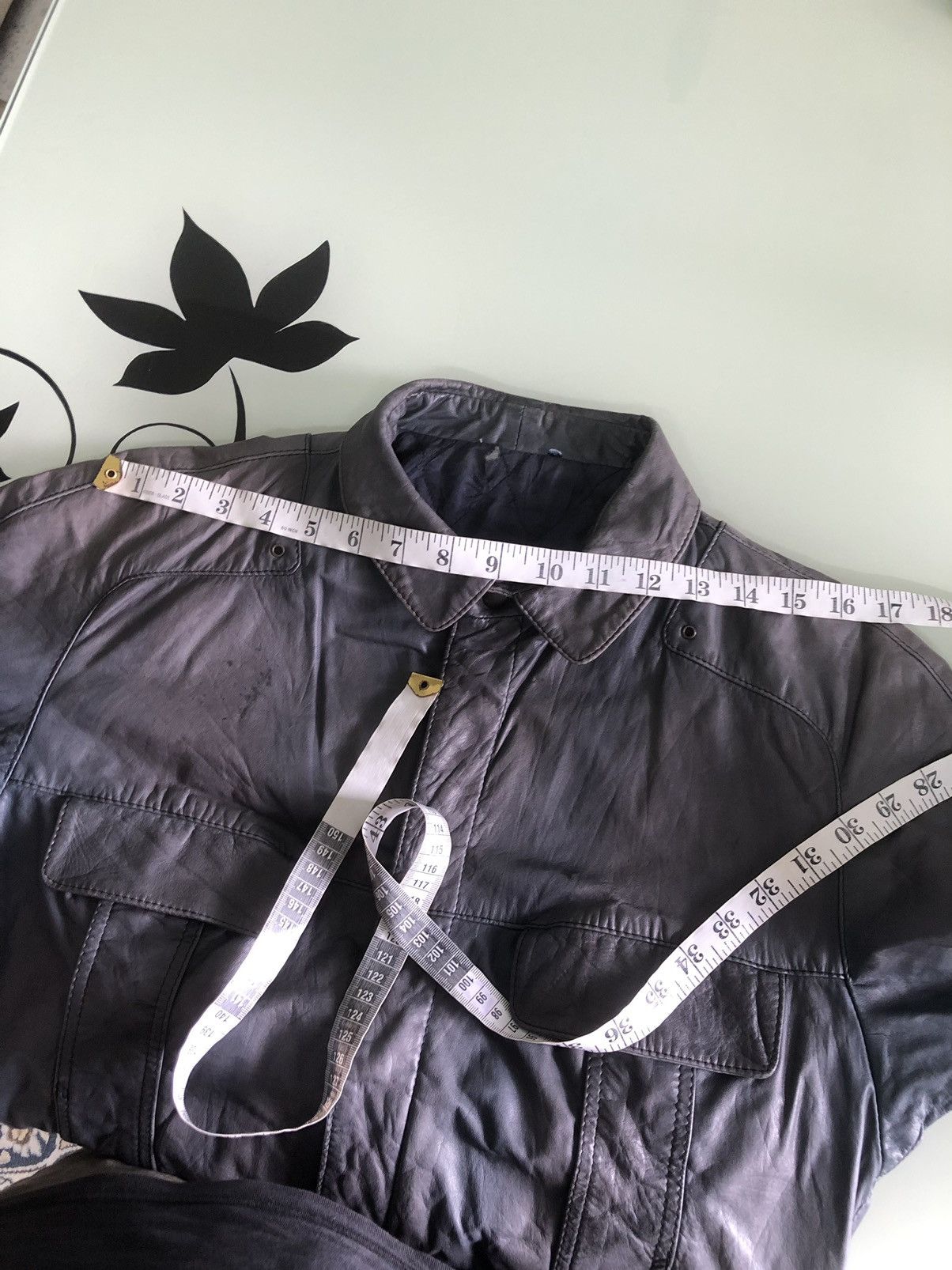 Vintage Vintage Vagrant Italian Faded Colour Leather Jackets Size US S / EU 44-46 / 1 - 21 Thumbnail