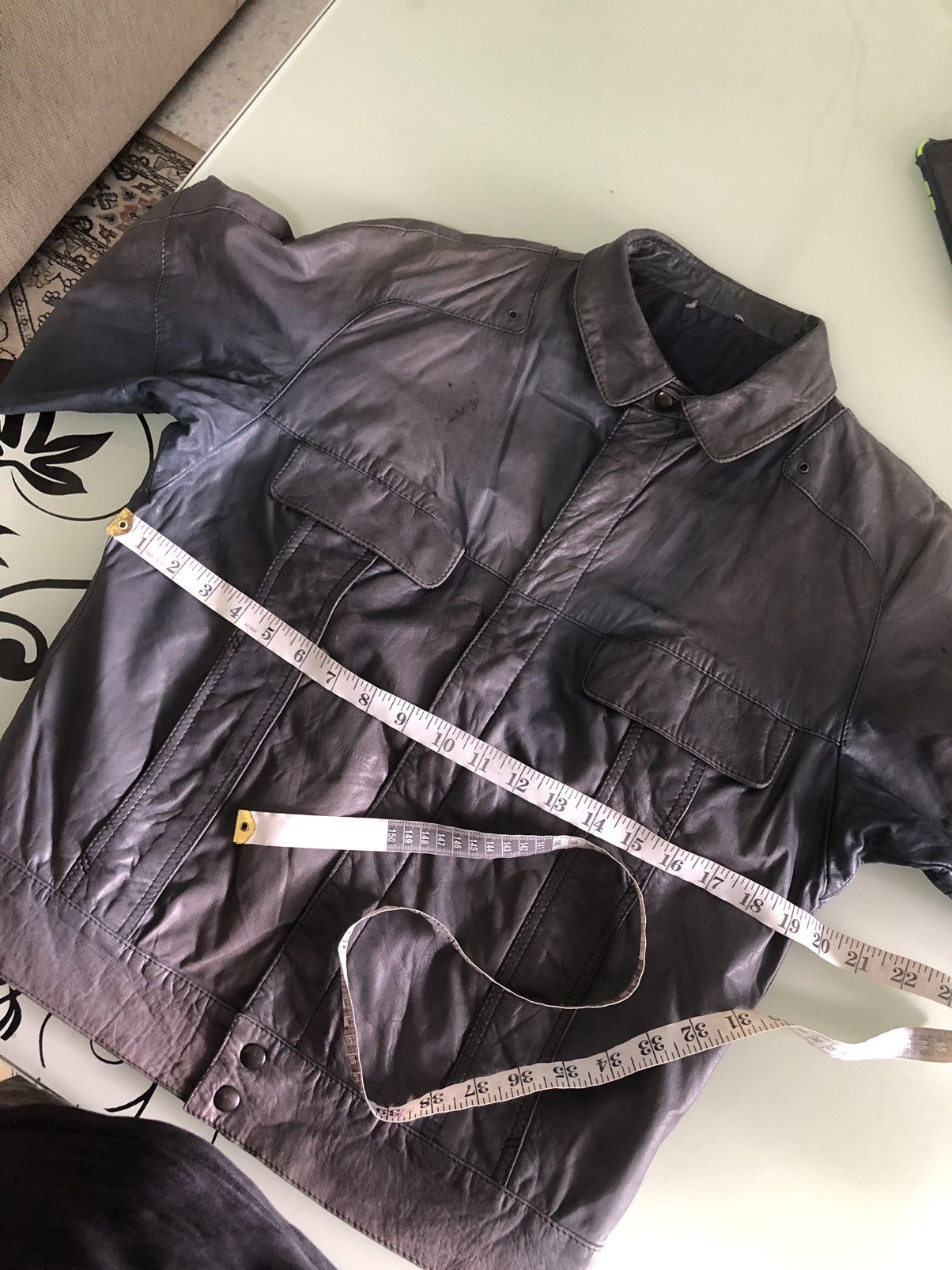 Vintage Vintage Vagrant Italian Faded Colour Leather Jackets Size US S / EU 44-46 / 1 - 18 Thumbnail