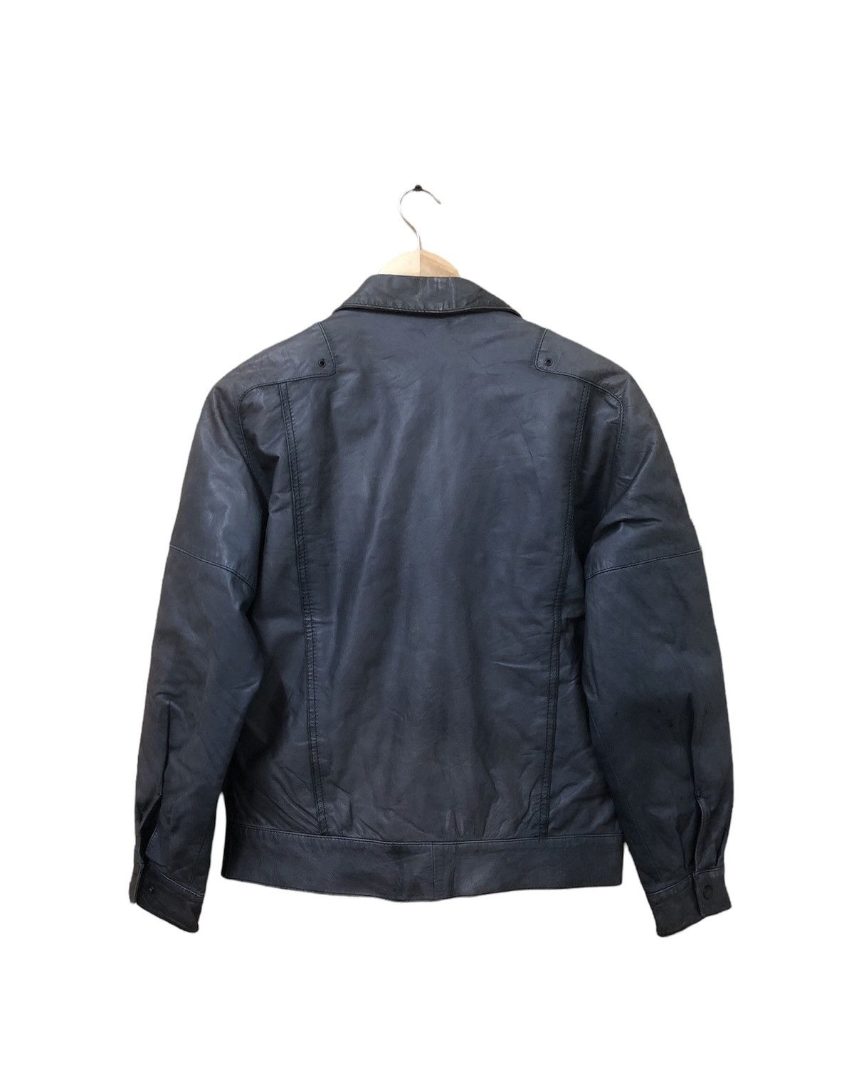 Vintage Vintage Vagrant Italian Faded Colour Leather Jackets Size US S / EU 44-46 / 1 - 17 Thumbnail