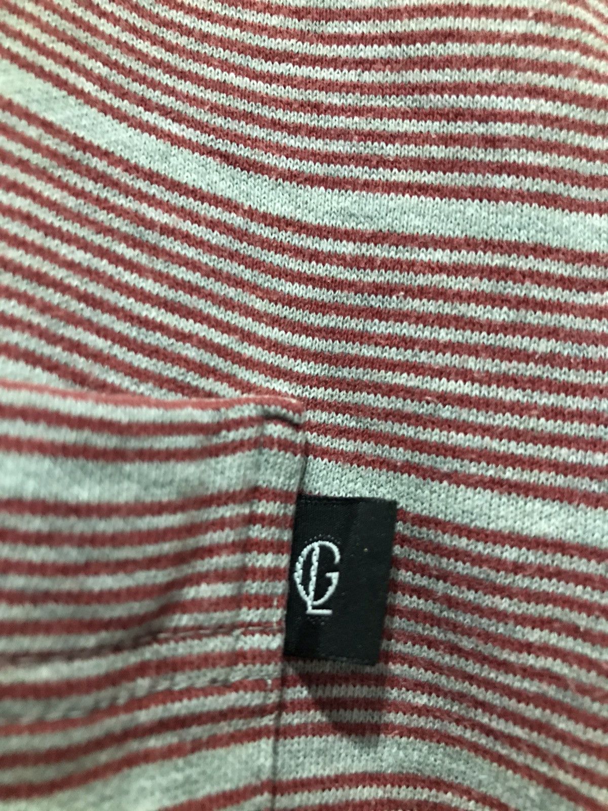 Guy Laroche Guy Laroche Homme Striped Half Button Neck Size US L / EU 52-54 / 3 - 8 Thumbnail