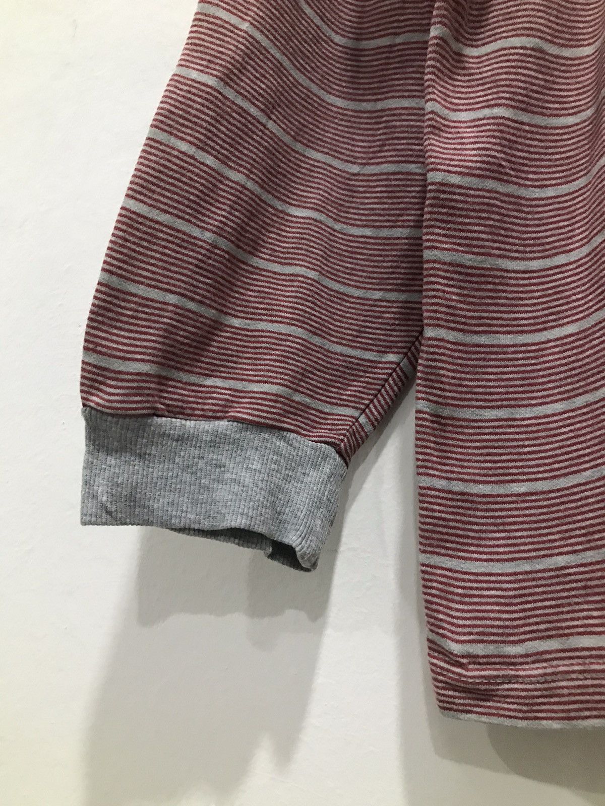 Guy Laroche Guy Laroche Homme Striped Half Button Neck Size US L / EU 52-54 / 3 - 10 Thumbnail