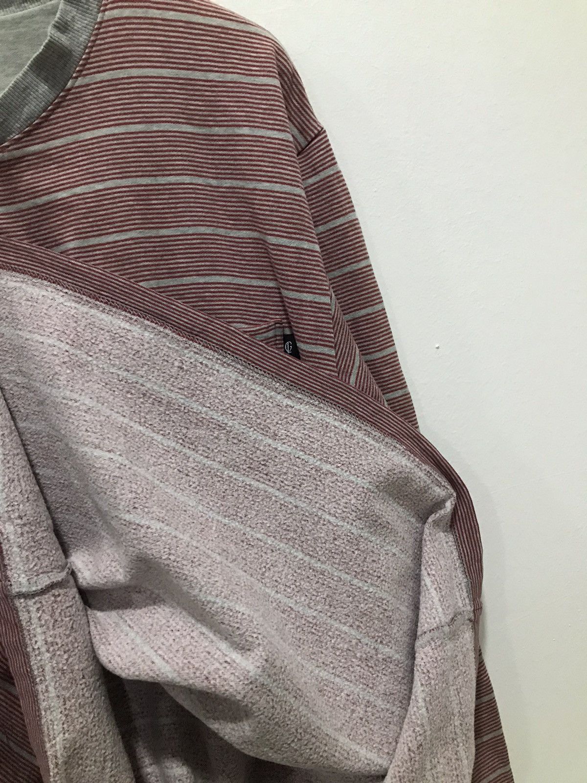 Guy Laroche Guy Laroche Homme Striped Half Button Neck Size US L / EU 52-54 / 3 - 12 Thumbnail