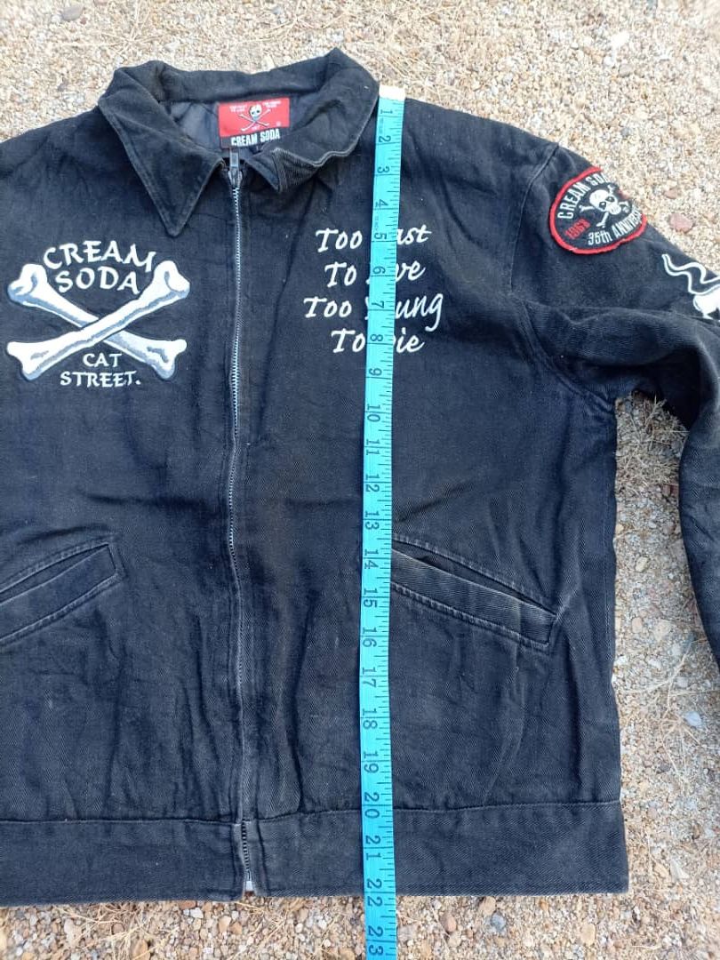 Band Tees Rock Band Cream Soda Jacket (embroidery) Size US M / EU 48-50 / 2 - 11 Thumbnail