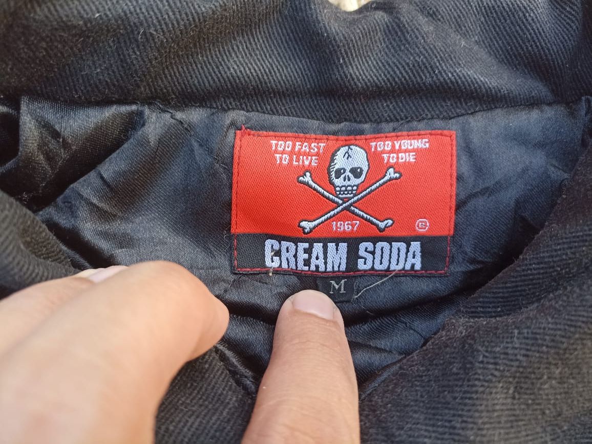 Band Tees Rock Band Cream Soda Jacket (embroidery) Size US M / EU 48-50 / 2 - 6 Thumbnail