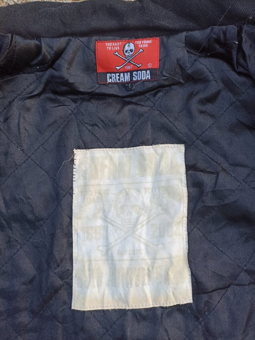 Band Tees Rock Band Cream Soda Jacket (embroidery) Size US M / EU 48-50 / 2 - 7 Thumbnail