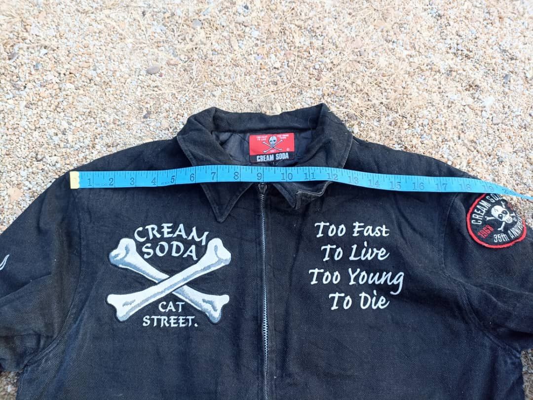 Band Tees Rock Band Cream Soda Jacket (embroidery) Size US M / EU 48-50 / 2 - 13 Thumbnail