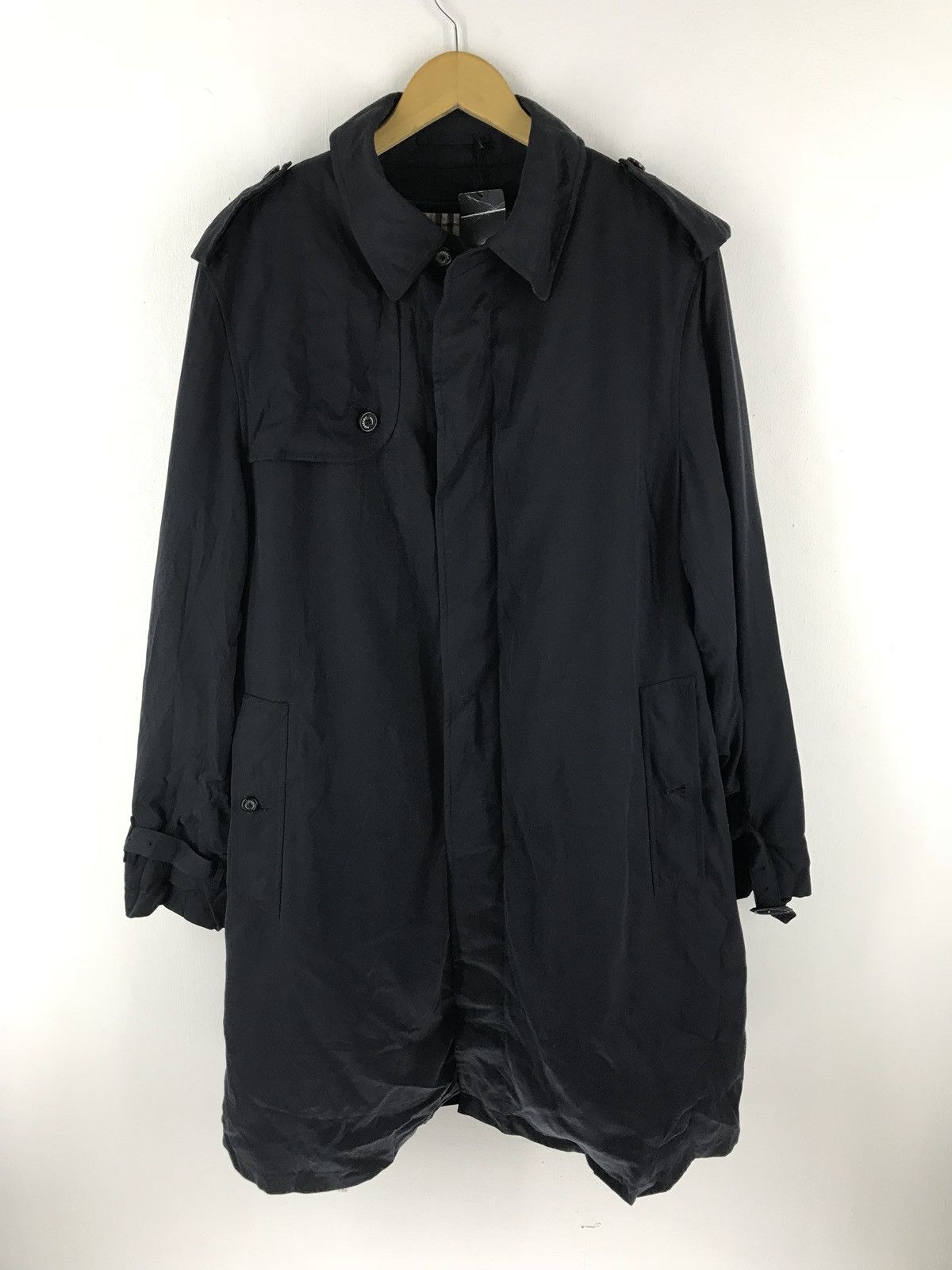 🔥FINAL DROP🔥Burberry London Blue Black Nova Check Lining