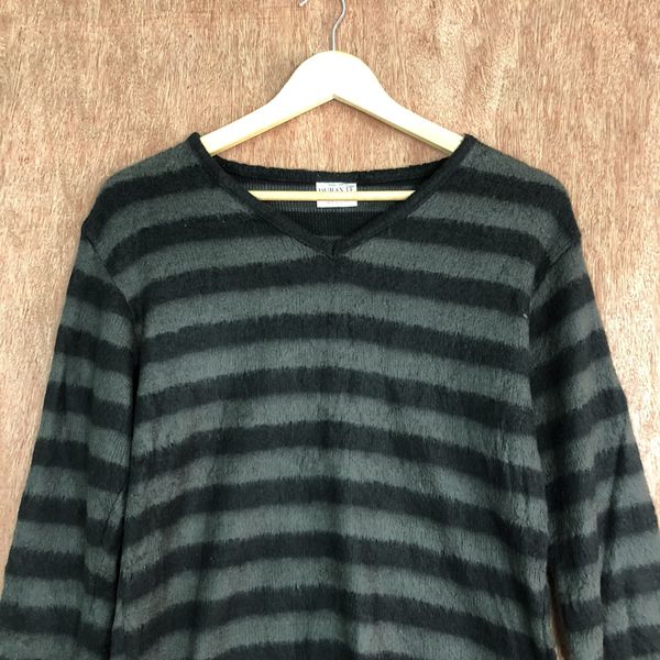 Kurt Cobain Black Striped Sweater