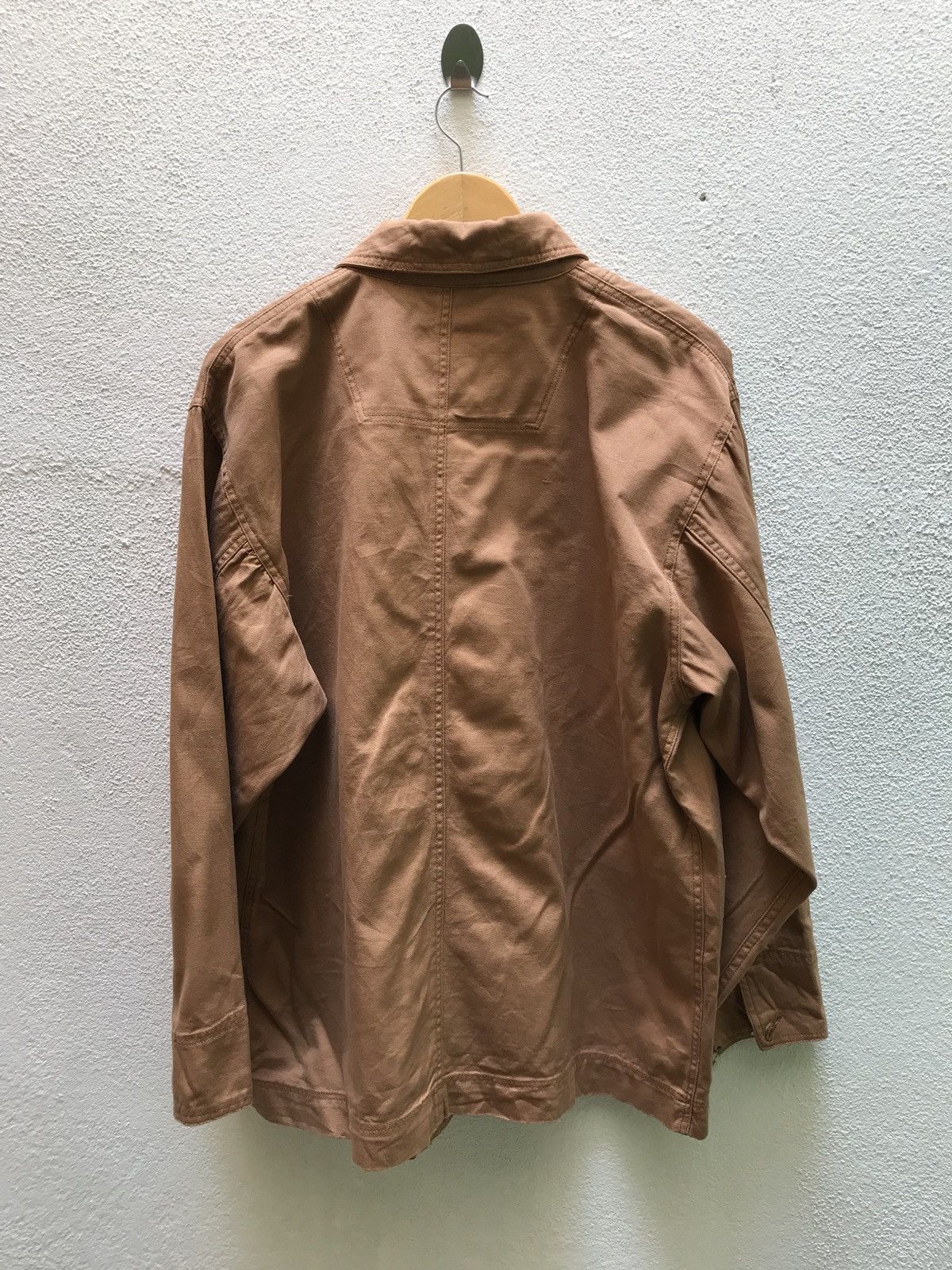 Japanese Brand Dio Authentic Japanese Workers Duck Canvas Chore Jacket Size US L / EU 52-54 / 3 - 8 Thumbnail