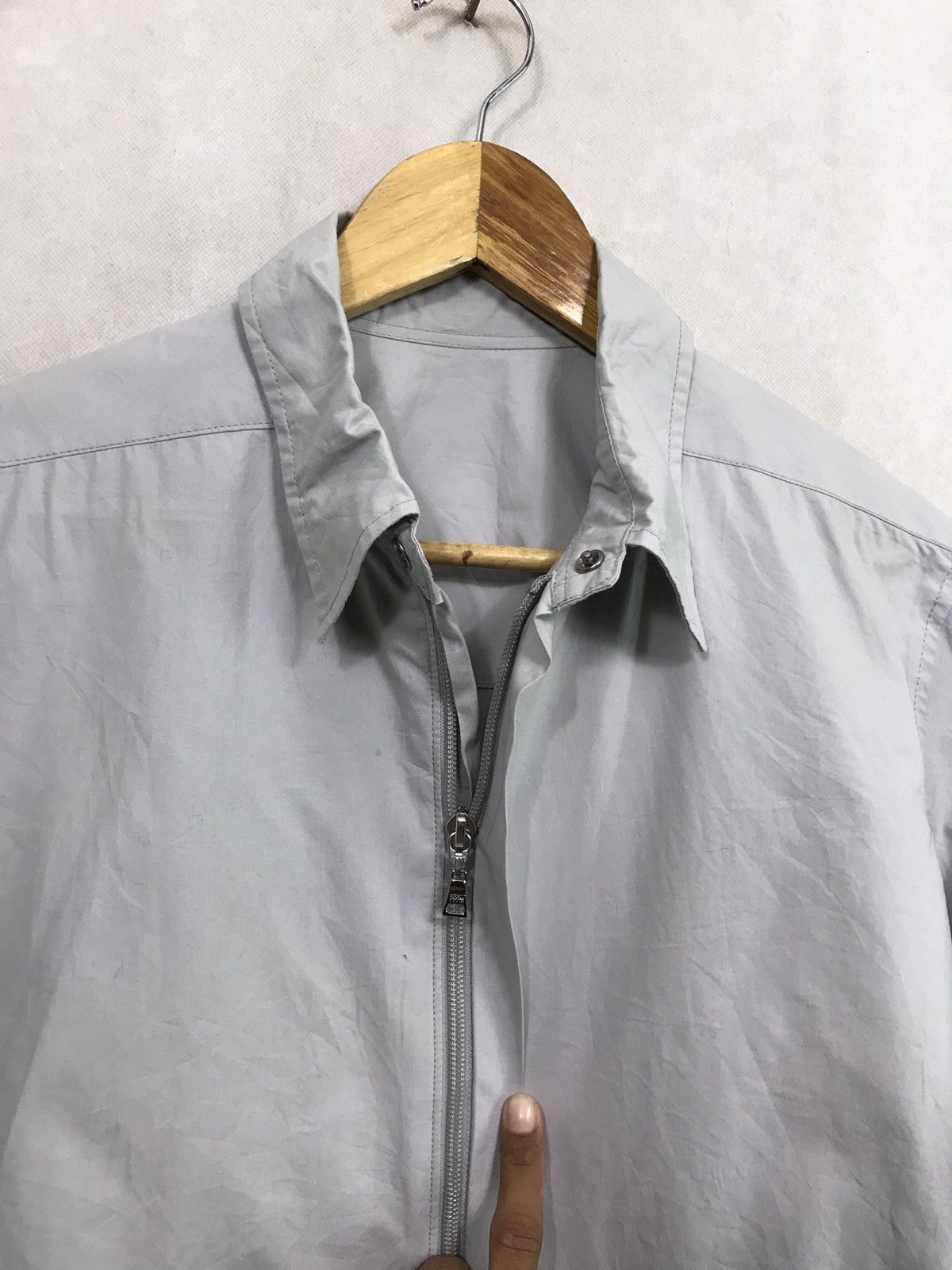 Japanese Brand PPFM ZIPPER SHIRT MADE IN JAPAN Size US S / EU 44-46 / 1 - 4 Thumbnail