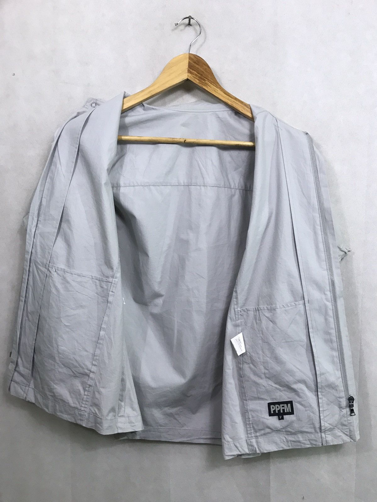 Japanese Brand PPFM ZIPPER SHIRT MADE IN JAPAN Size US S / EU 44-46 / 1 - 6 Thumbnail