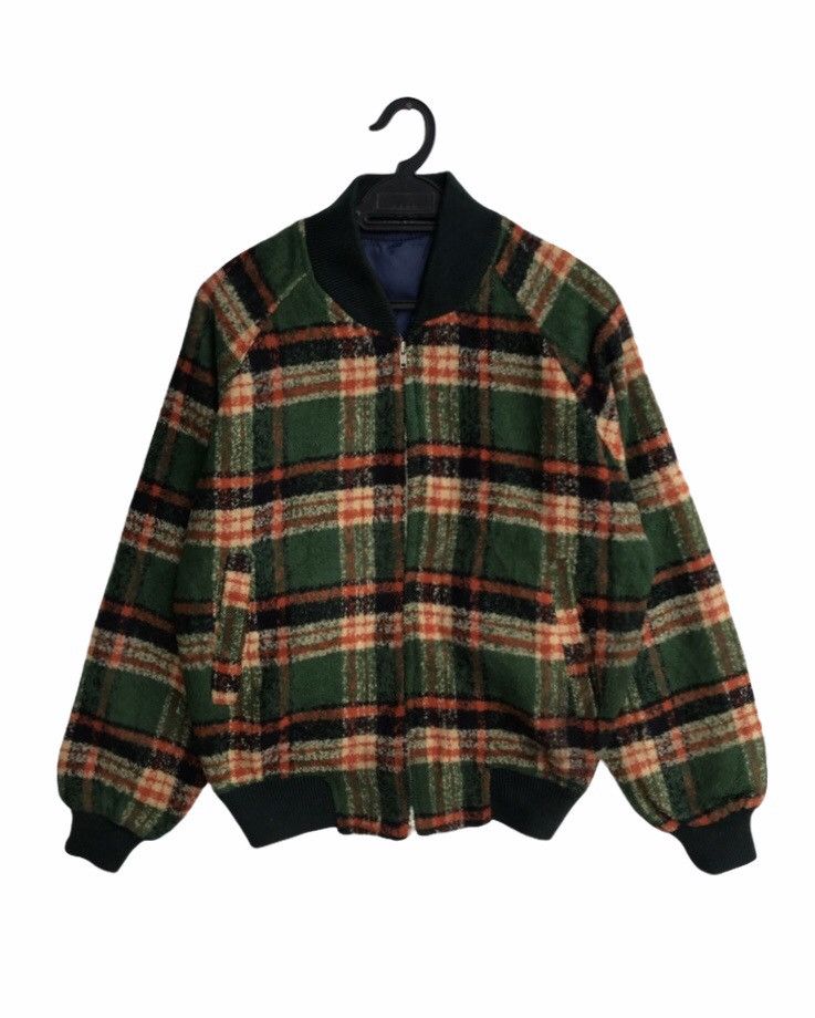 Designer × Japanese Brand × Vintage Rare vintage bomber tartan japanese designer brand Size US M / EU 48-50 / 2 - 1 Thumbnail
