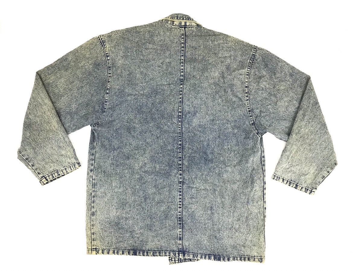 Denime Denim Jacket Coat Style Trucker Embroidery Floral Logo Size US M / EU 48-50 / 2 - 5 Thumbnail