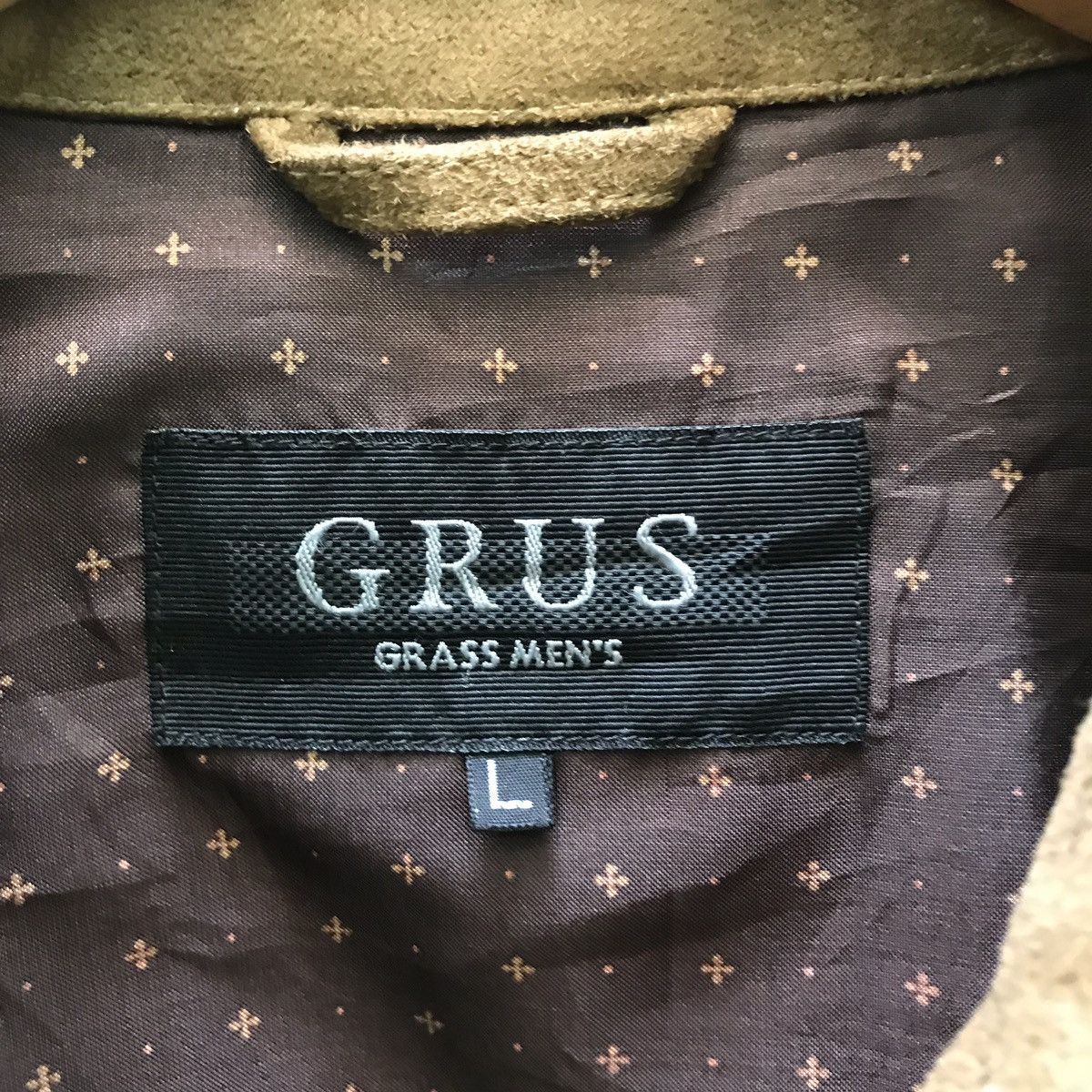 Japanese Brand Grus grass mens suede sherly jacket japanese brand designer Size US L / EU 52-54 / 3 - 7 Thumbnail