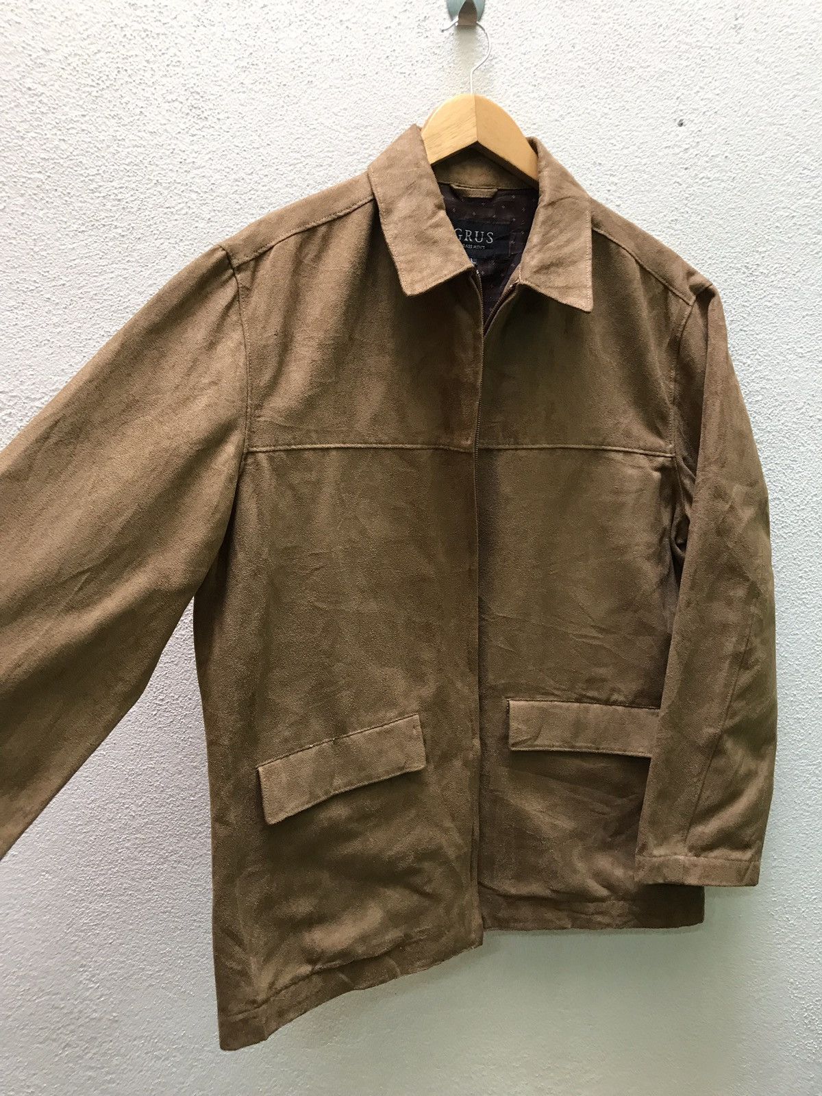 Japanese Brand Grus grass mens suede sherly jacket japanese brand designer Size US L / EU 52-54 / 3 - 4 Thumbnail