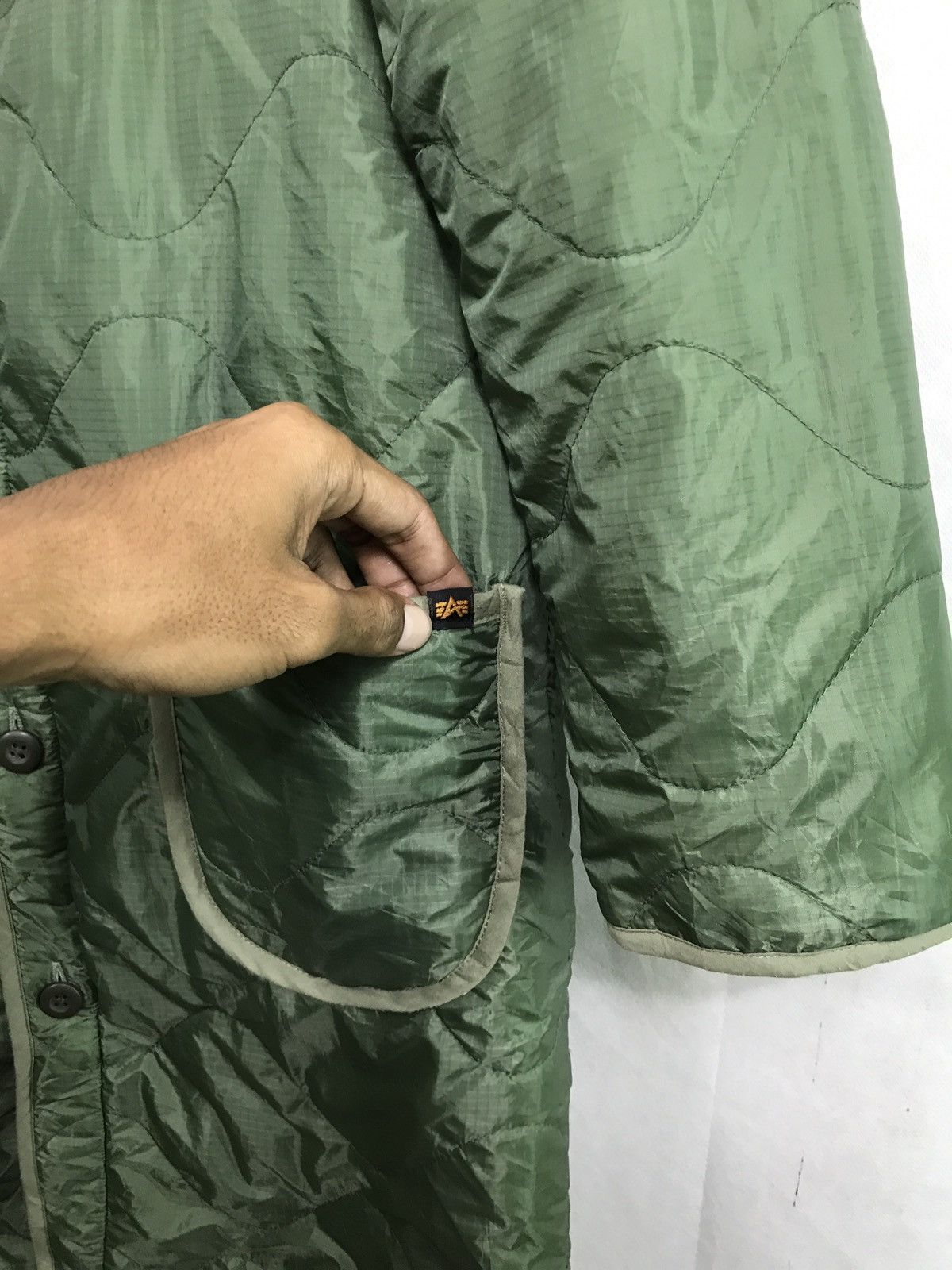 Alpha Industries ALPHA INDUSTRIES REVERSIBLE SHERPA LONG JACKET Size US M / EU 48-50 / 2 - 8 Thumbnail