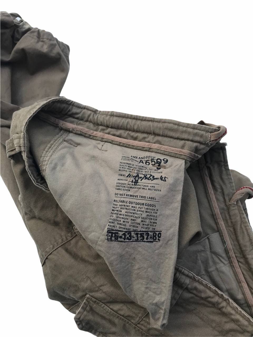 Japanese Brand Amx Fitch Big Size Cargo Pants Multipocket Streetwear Pants Size US 38 / EU 54 - 8 Thumbnail