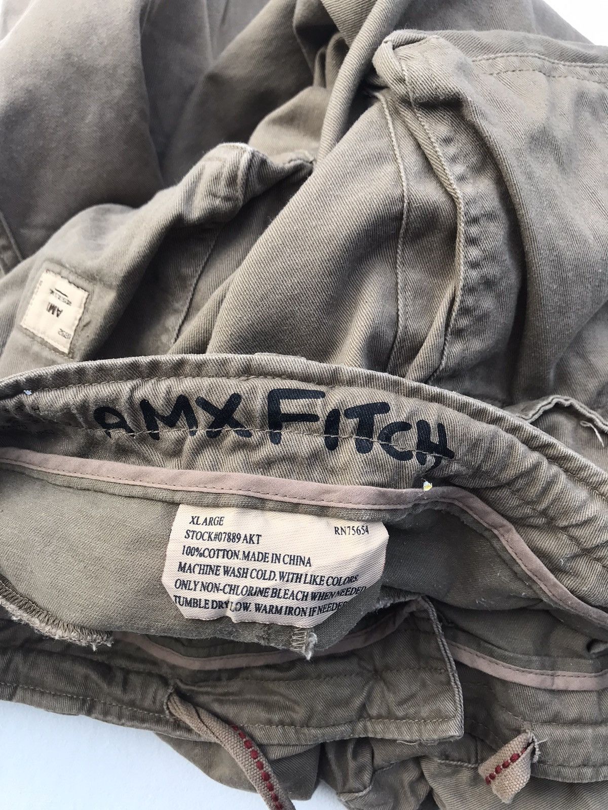 Japanese Brand Amx Fitch Big Size Cargo Pants Multipocket Streetwear Pants Size US 38 / EU 54 - 7 Thumbnail