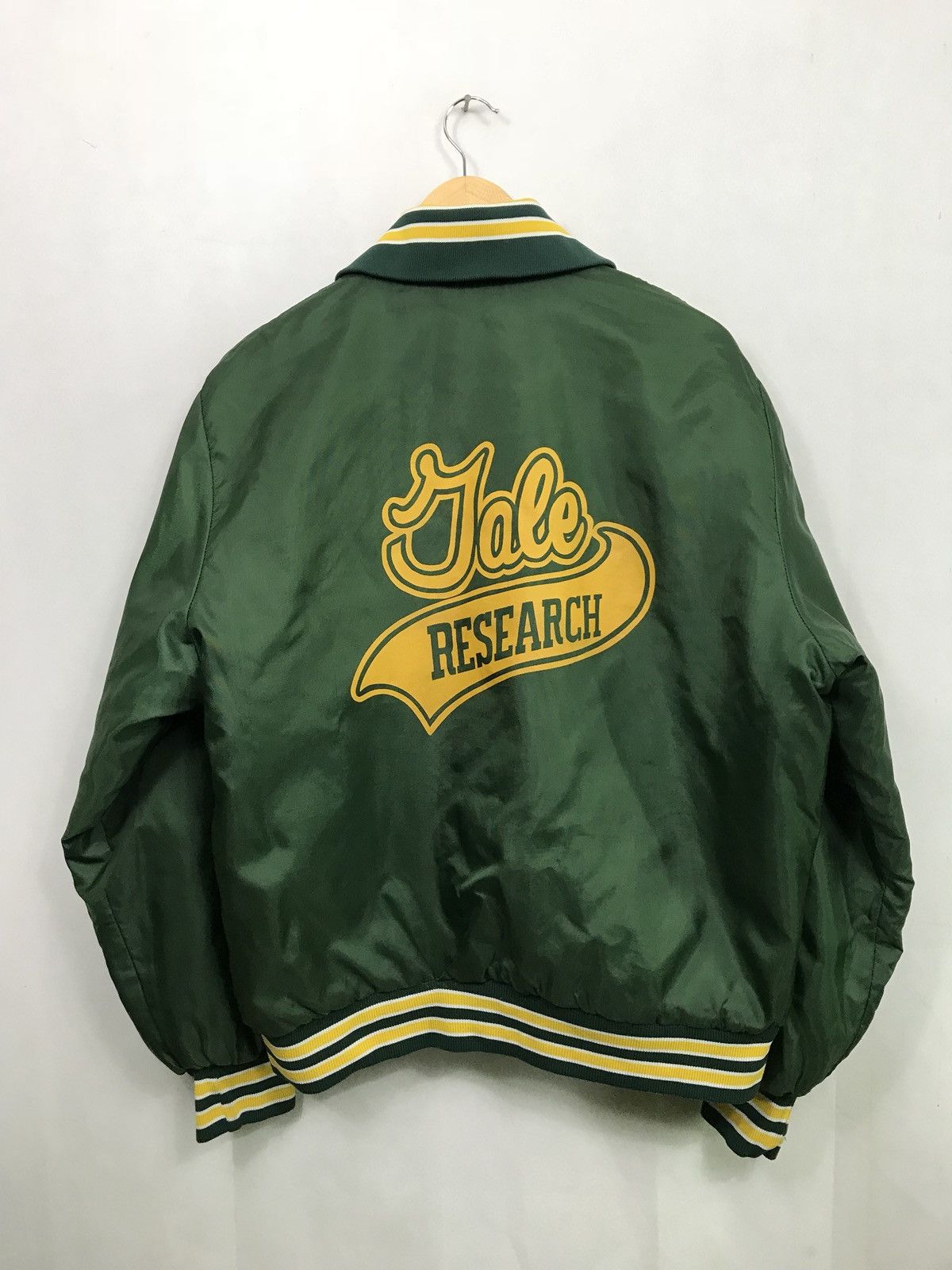 Vintage City Of Detroit Champs Snap Button Satin Jacket