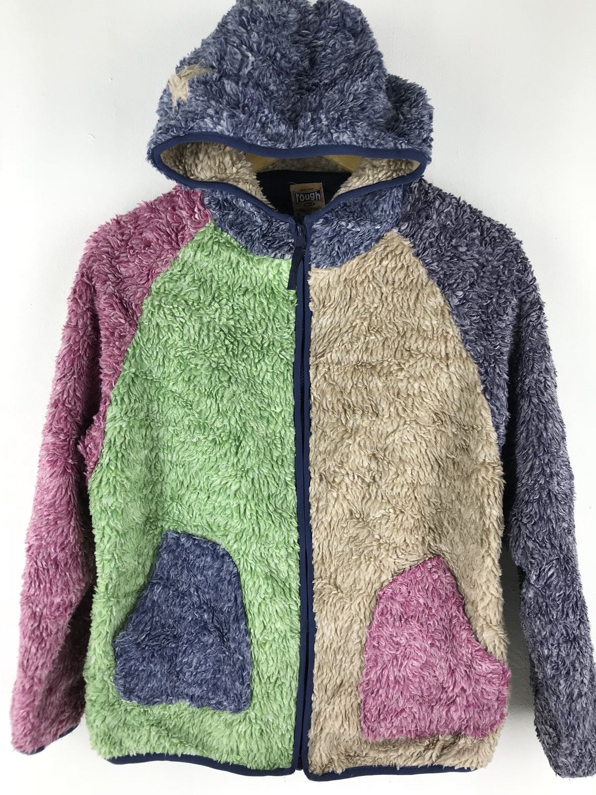 Japanese Brand 🔔 🔥 ❗️FINAL DROP ❗️ROUGH FUR FLEECE JACKET Size US S / EU 44-46 / 1 - 5 Thumbnail