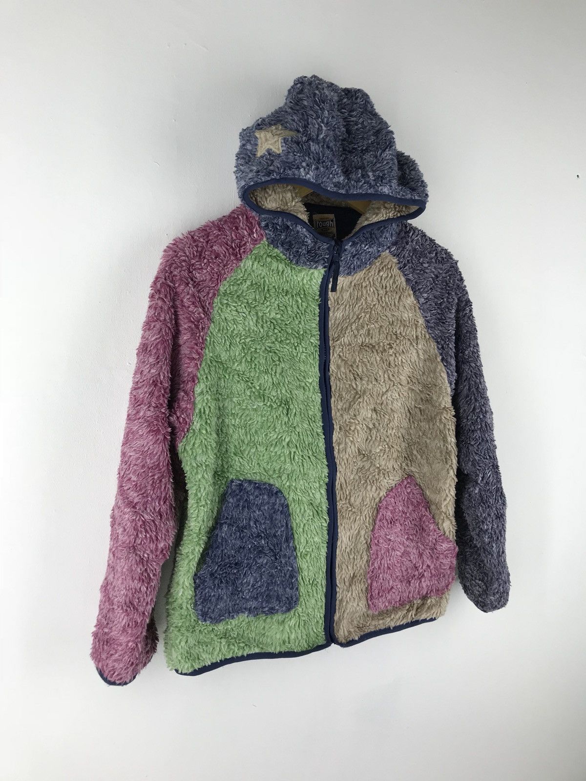Japanese Brand 🔔 🔥 ❗️FINAL DROP ❗️ROUGH FUR FLEECE JACKET Size US S / EU 44-46 / 1 - 3 Thumbnail