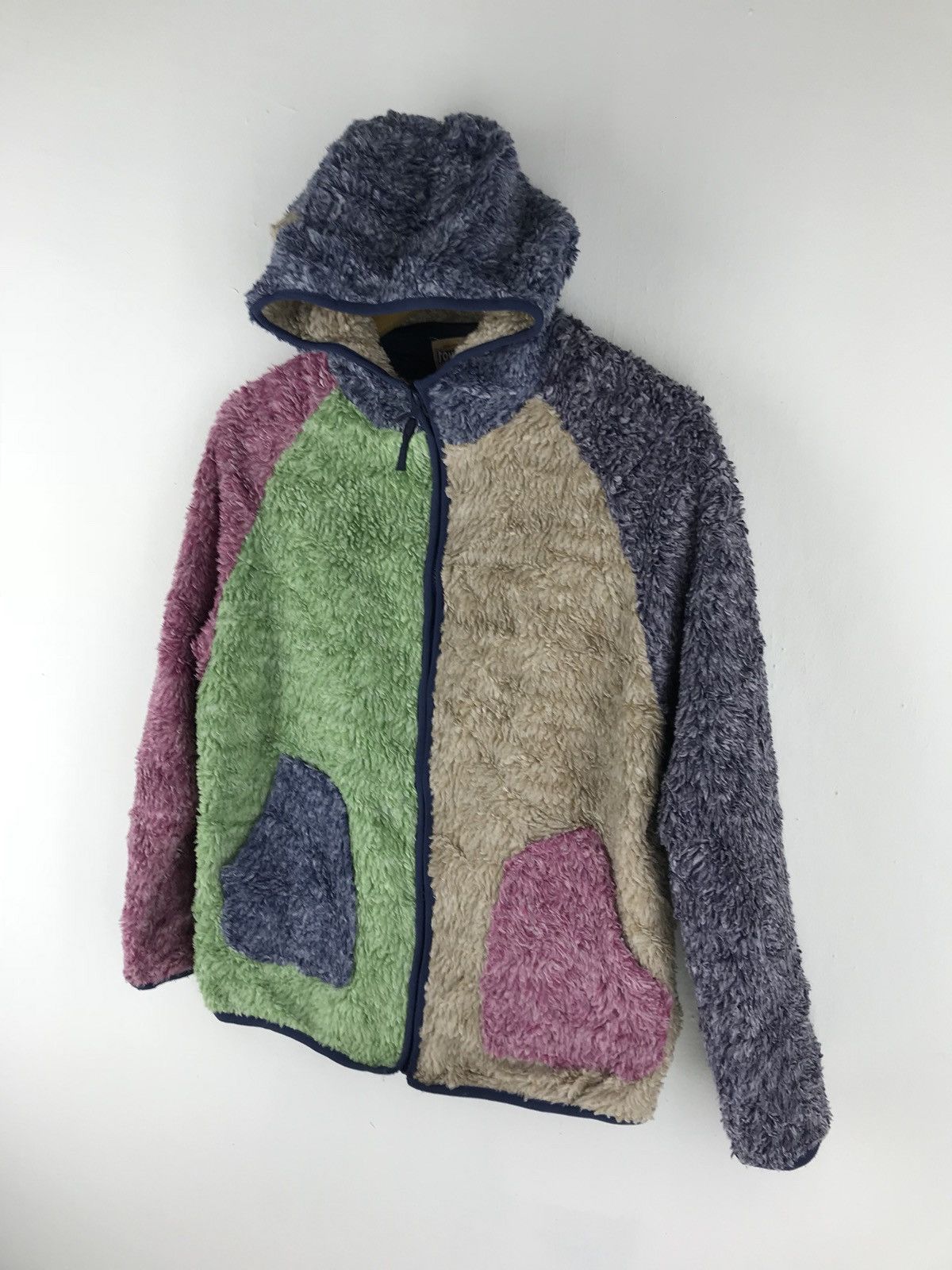 Japanese Brand 🔔 🔥 ❗️FINAL DROP ❗️ROUGH FUR FLEECE JACKET Size US S / EU 44-46 / 1 - 2 Thumbnail
