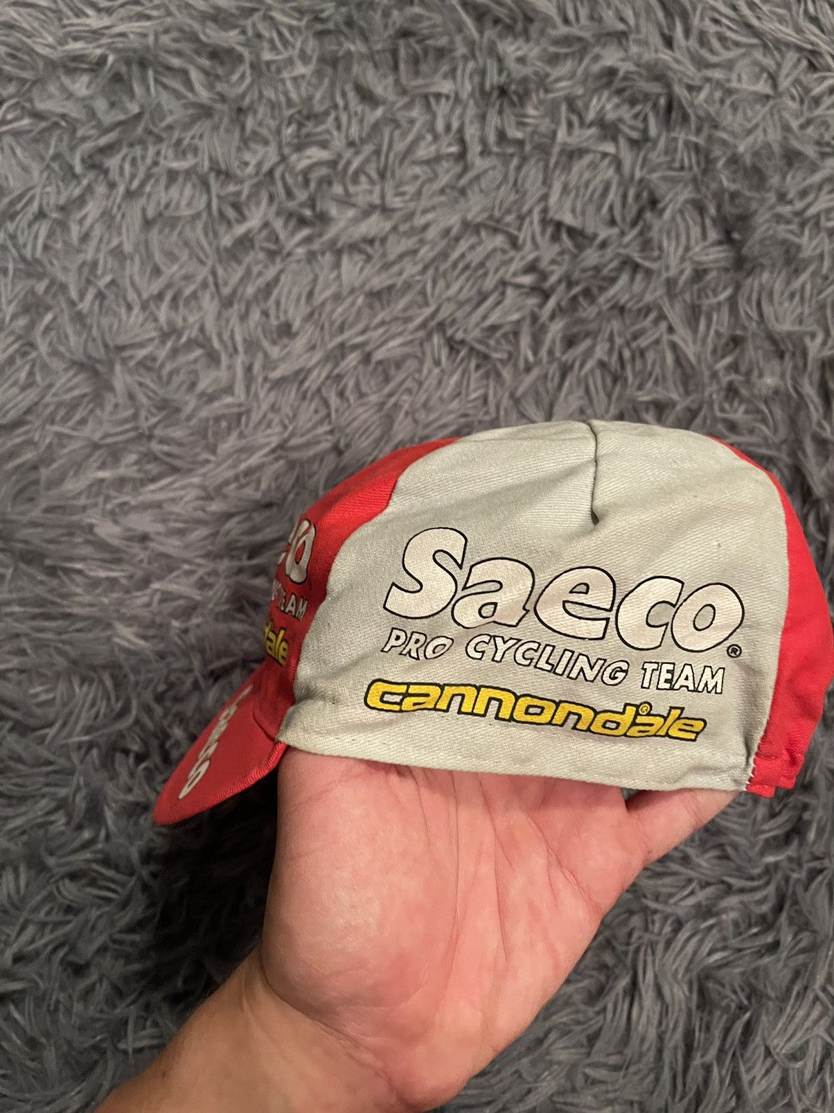 Vintage Cannondale Saeco pro cycle team 90s vintage cap Size ONE SIZE - 1 Thumbnail