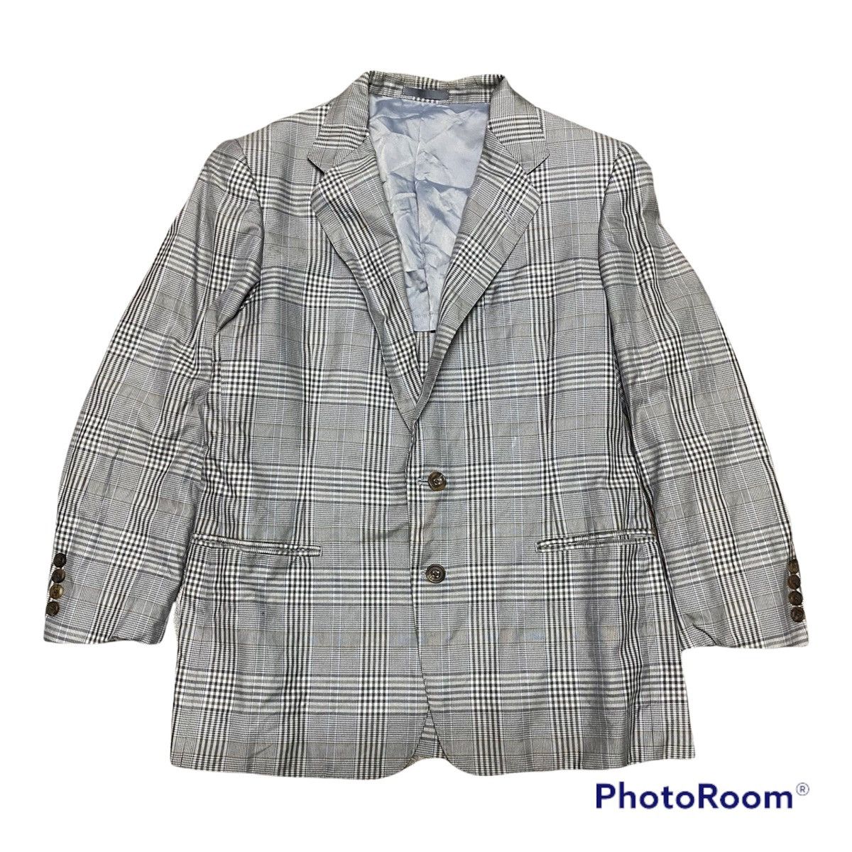 Vintage Steals‼️Vintage Burberrys NovaCheck Blazer Coat Size 38R - 1 Preview
