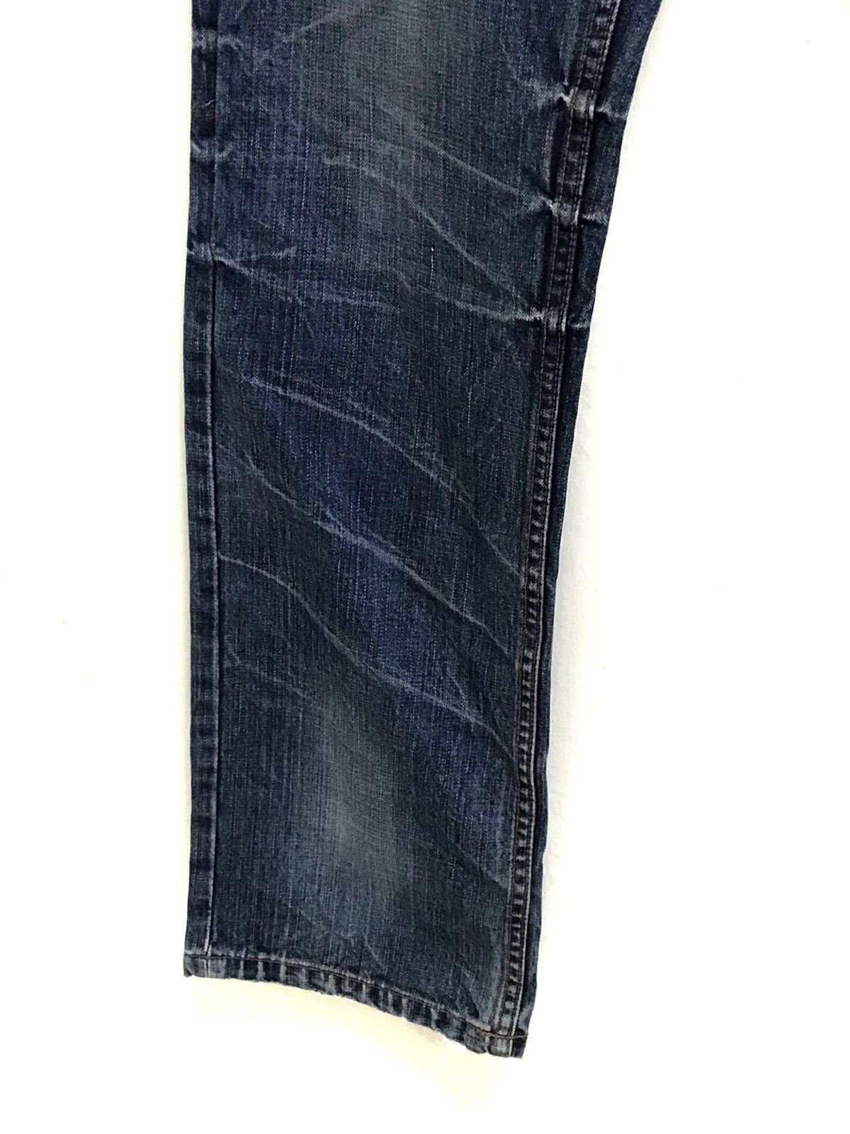 If Six Was Nine × Japanese Brand Japanese Brand Nylaus Jeans Distressed Zigzag Jeans Size US 34 / EU 50 - 5 Thumbnail