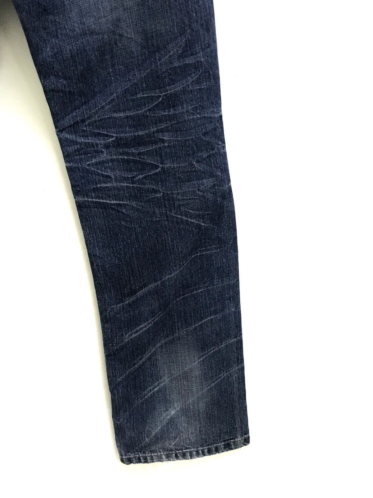 If Six Was Nine × Japanese Brand Japanese Brand Nylaus Jeans Distressed Zigzag Jeans Size US 34 / EU 50 - 8 Thumbnail