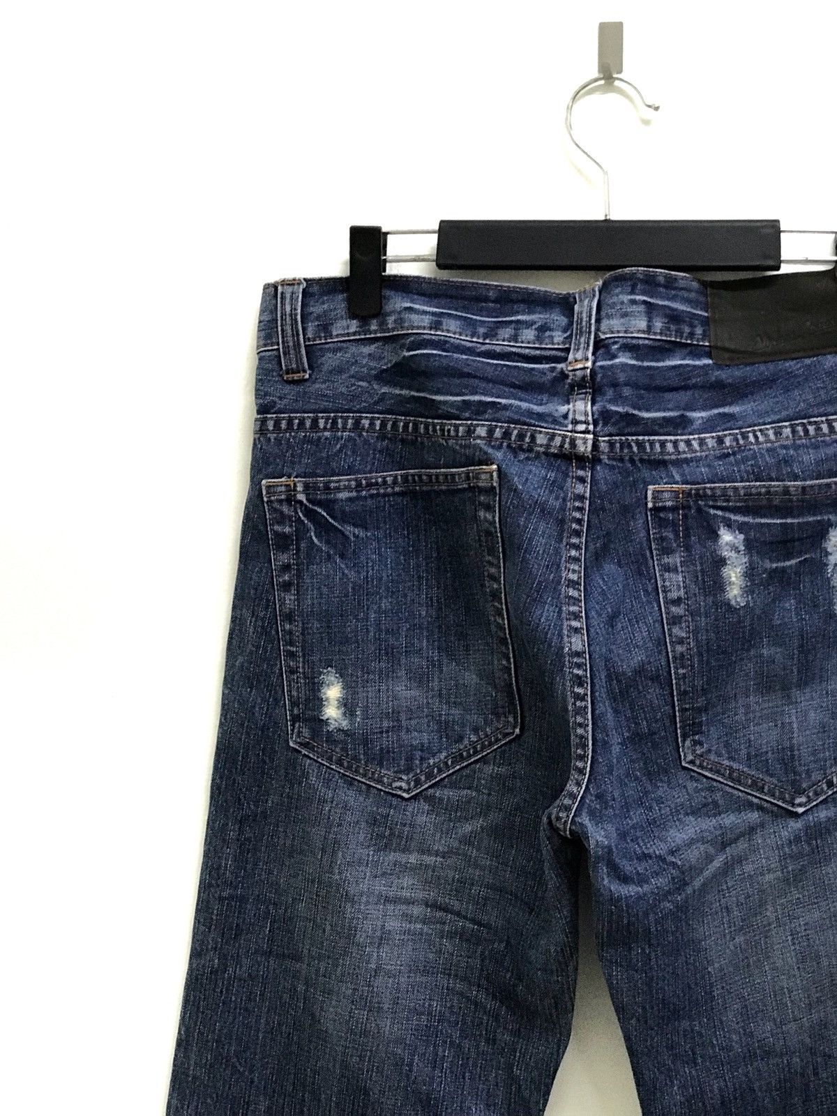 If Six Was Nine × Japanese Brand Japanese Brand Nylaus Jeans Distressed Zigzag Jeans Size US 34 / EU 50 - 11 Thumbnail