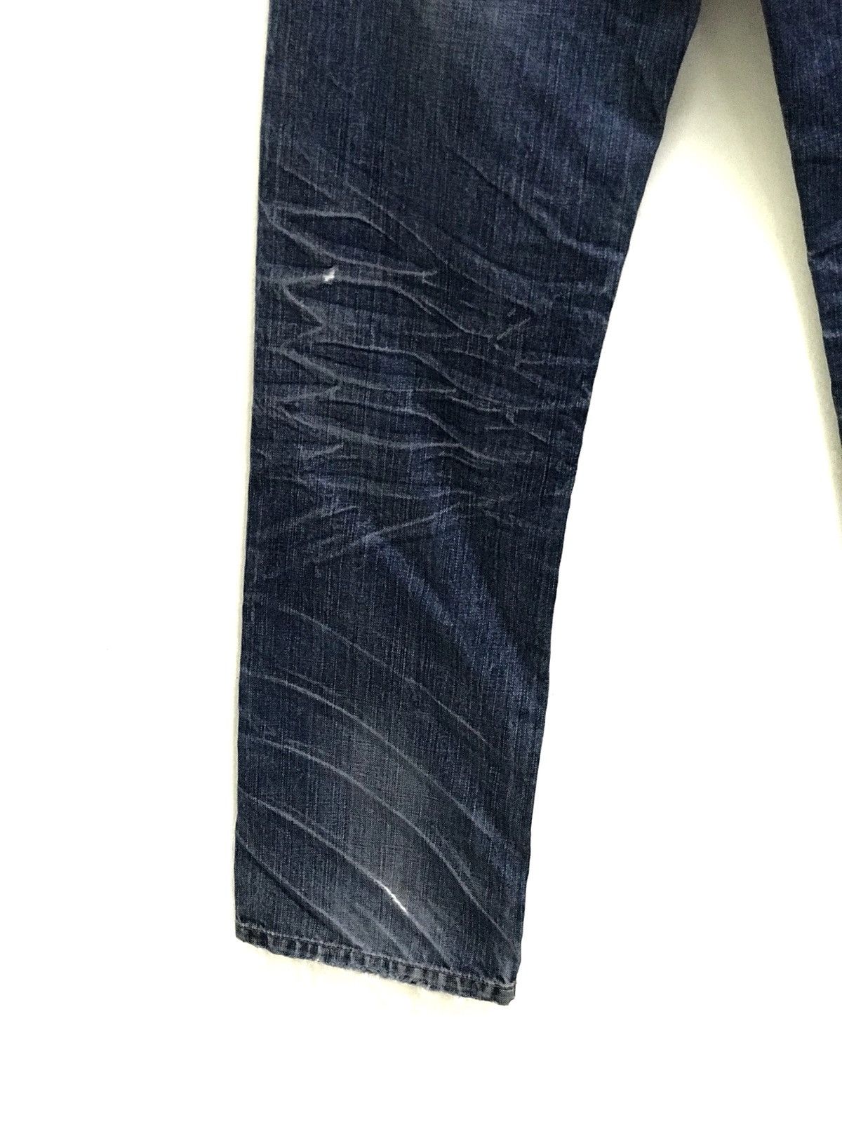 If Six Was Nine × Japanese Brand Japanese Brand Nylaus Jeans Distressed Zigzag Jeans Size US 34 / EU 50 - 9 Thumbnail